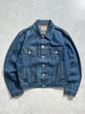 90's Armani Jeans Heavyweight Denim Jacket (XL)