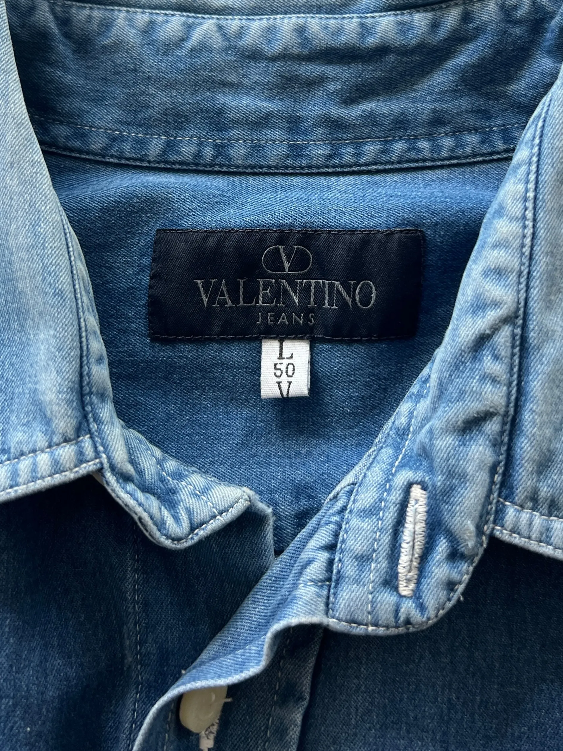 90's Valentino Jeans heavyweight shirt (L)