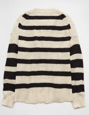 AE Striped Long Weekend Sweater-