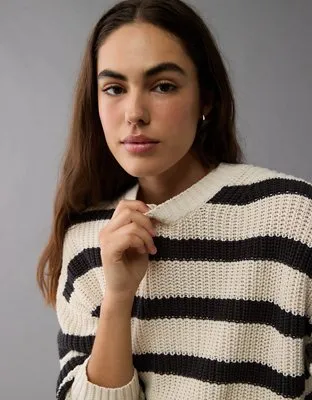 AE Striped Long Weekend Sweater-