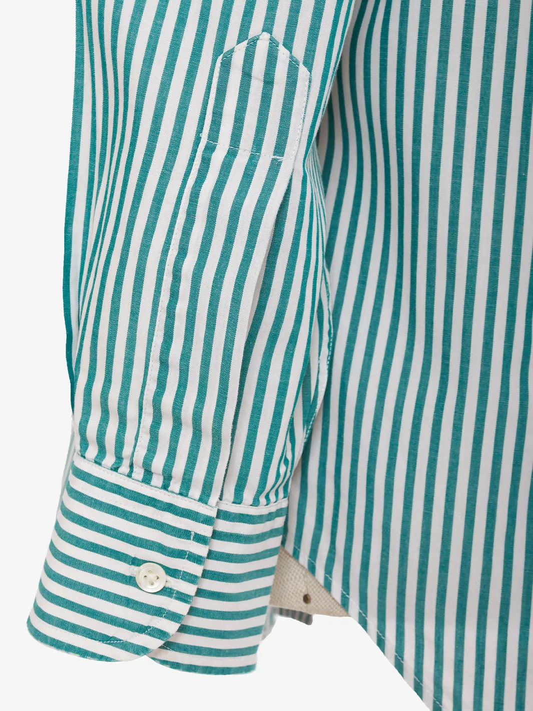 Alberto Aspesi Cotton Striped Shirt