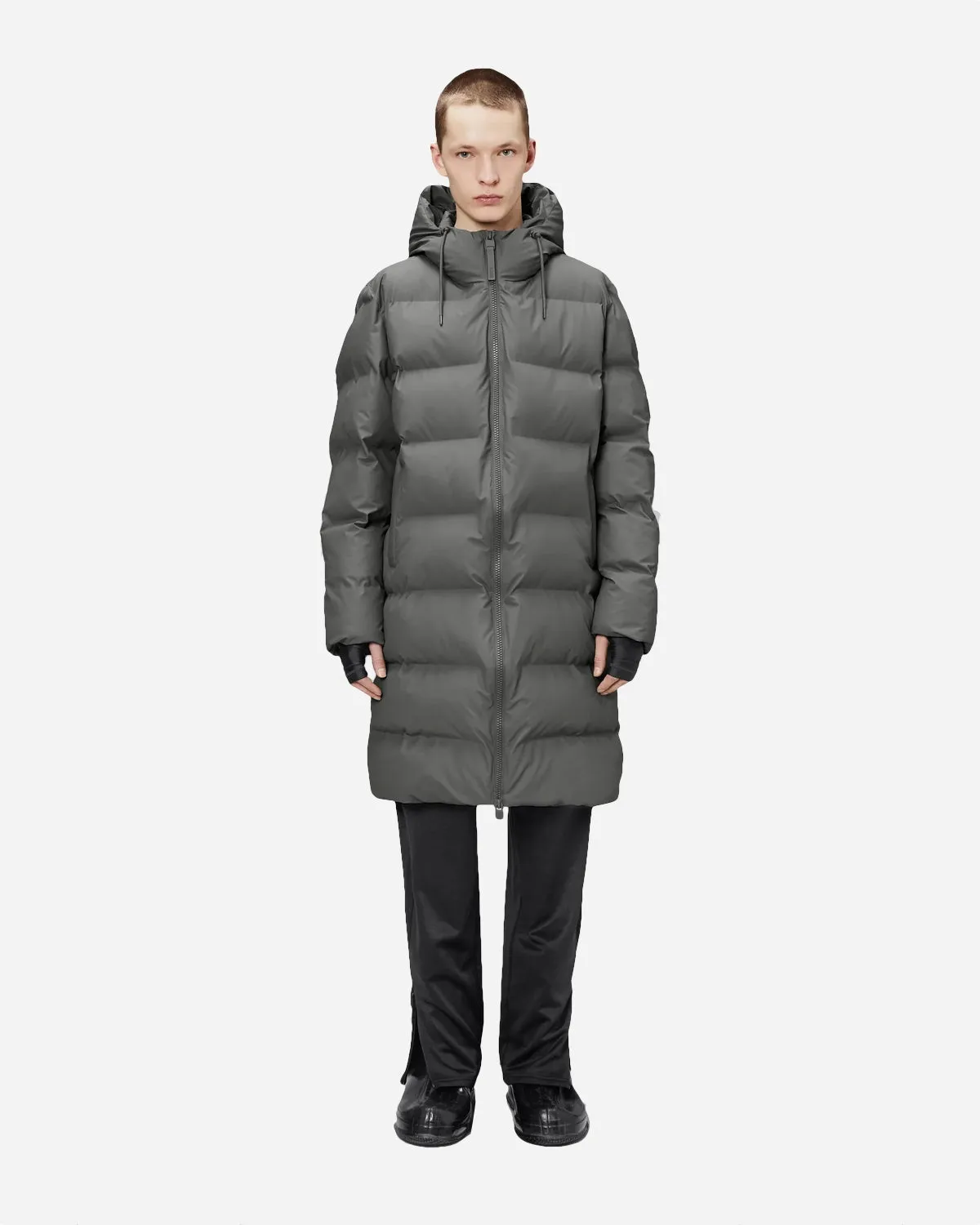 Alta Longer Puffer Jacket W3T4 - Grey