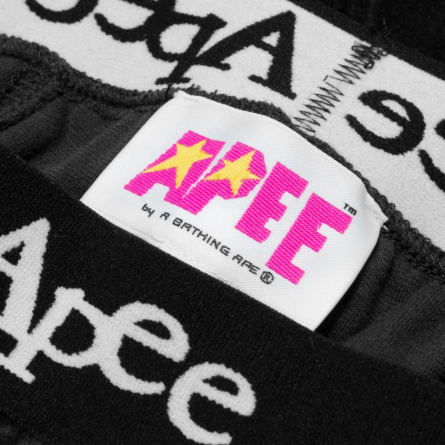 APEE LOGO WAISTBAND VELOR JOGGERS LADIES