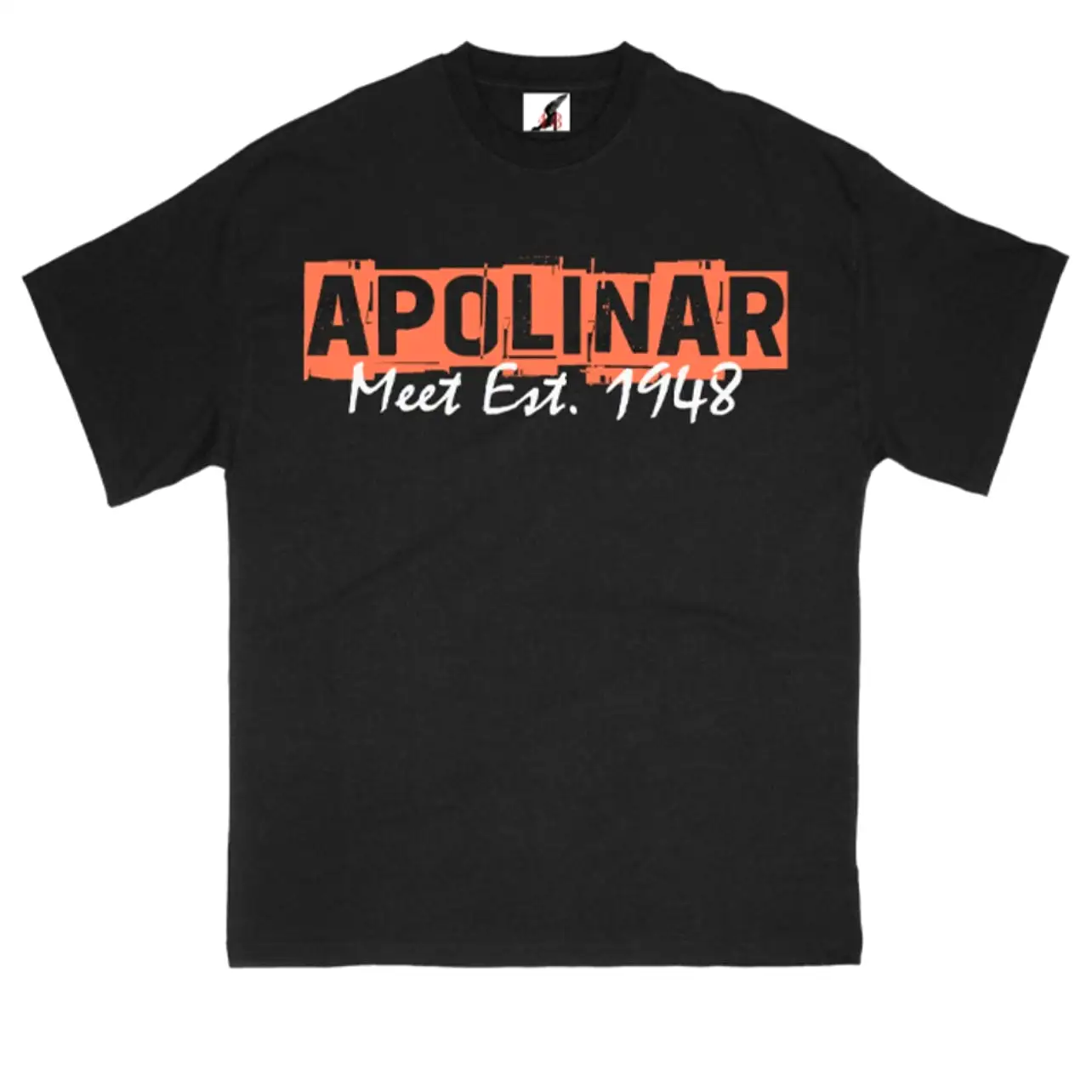 Apolinar City Talk Black Tee