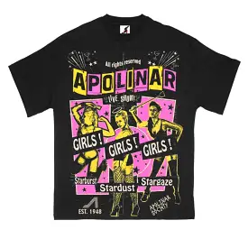 Apolinar Live Show Black Tee