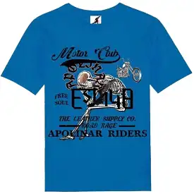 Apolinar Motor Club Tee (Royal Blue) RMC-035