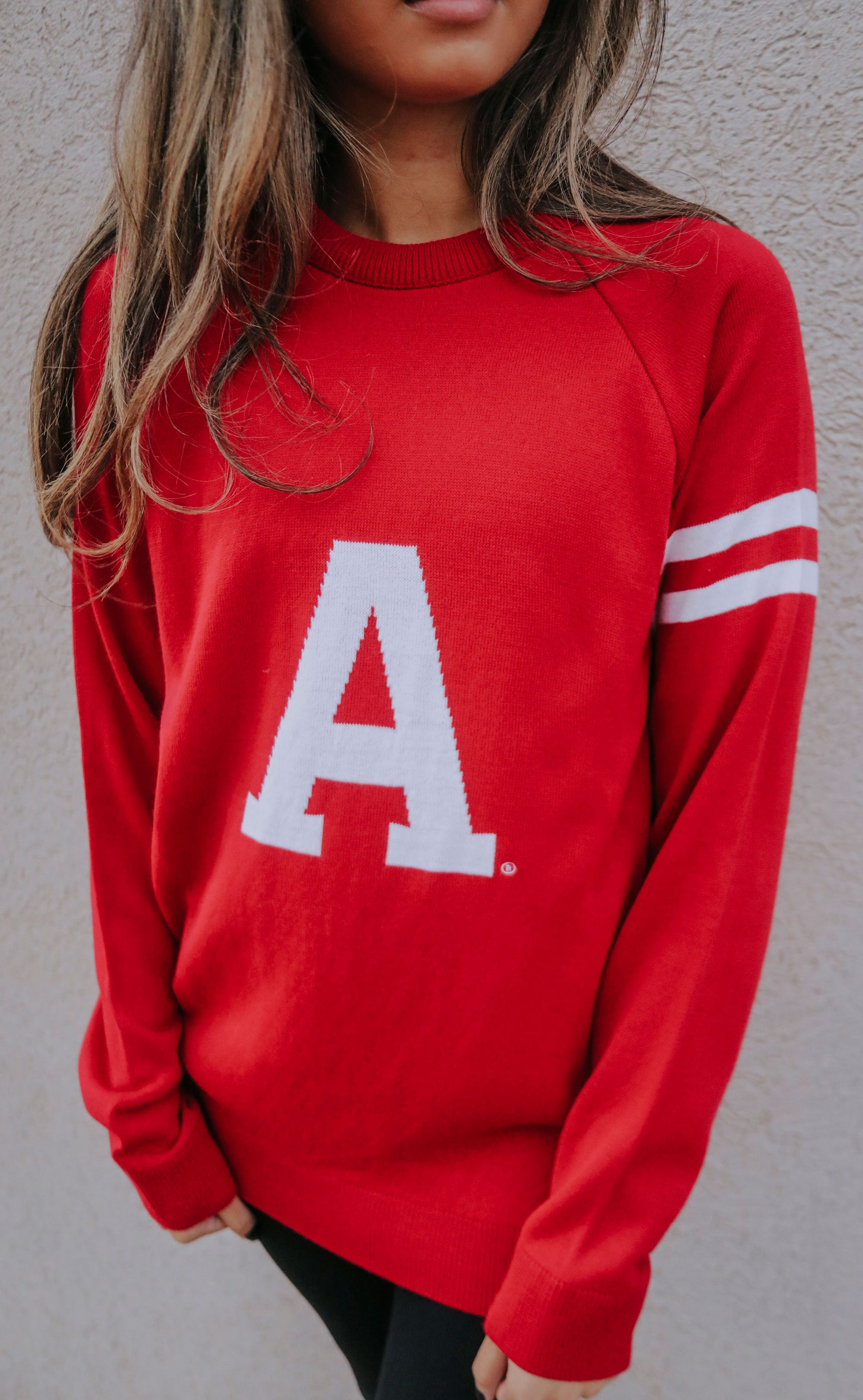 arkansas razorback block a sweater