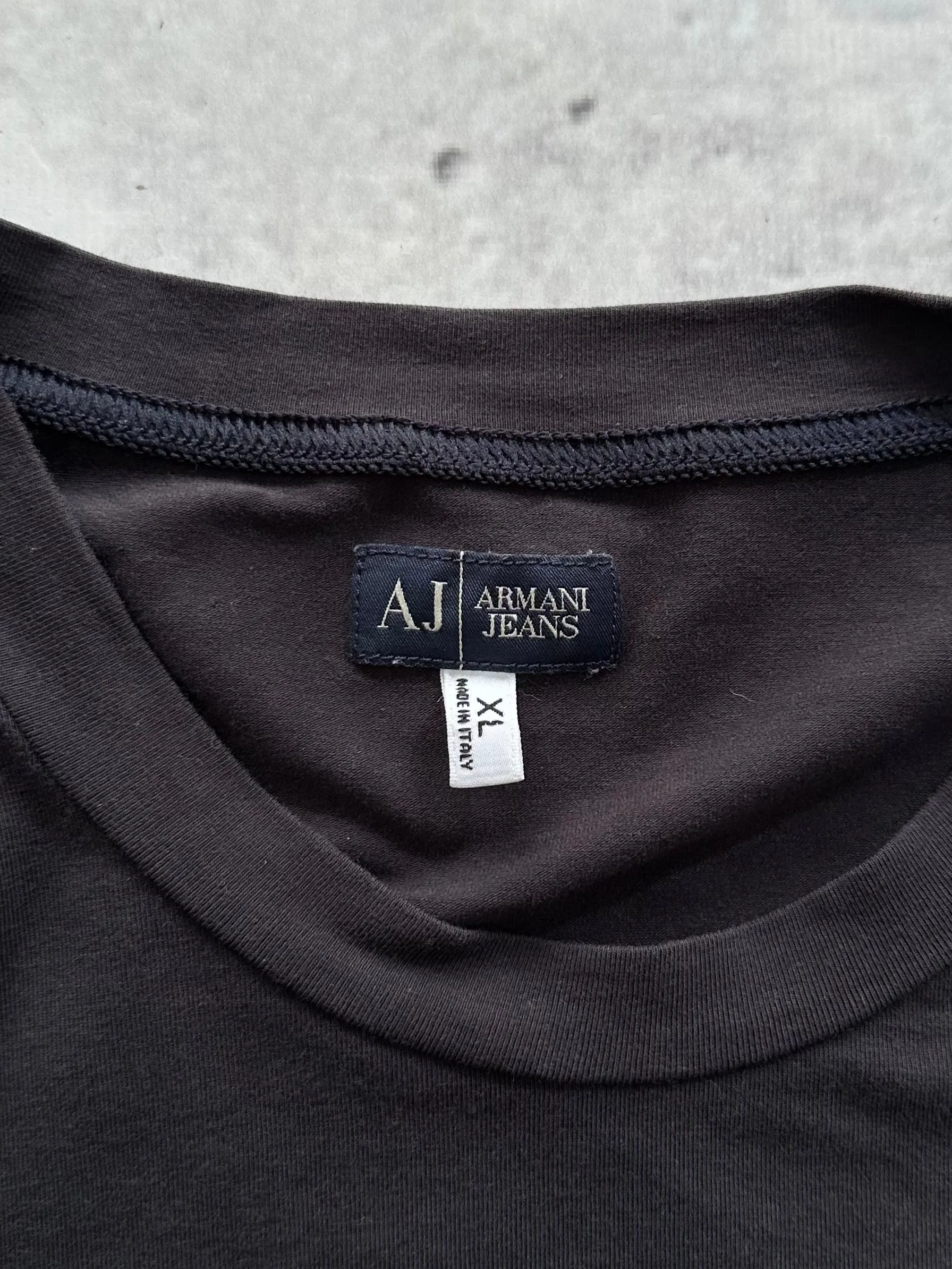 Armani Jeans Long Sleeve T Shirt (L)