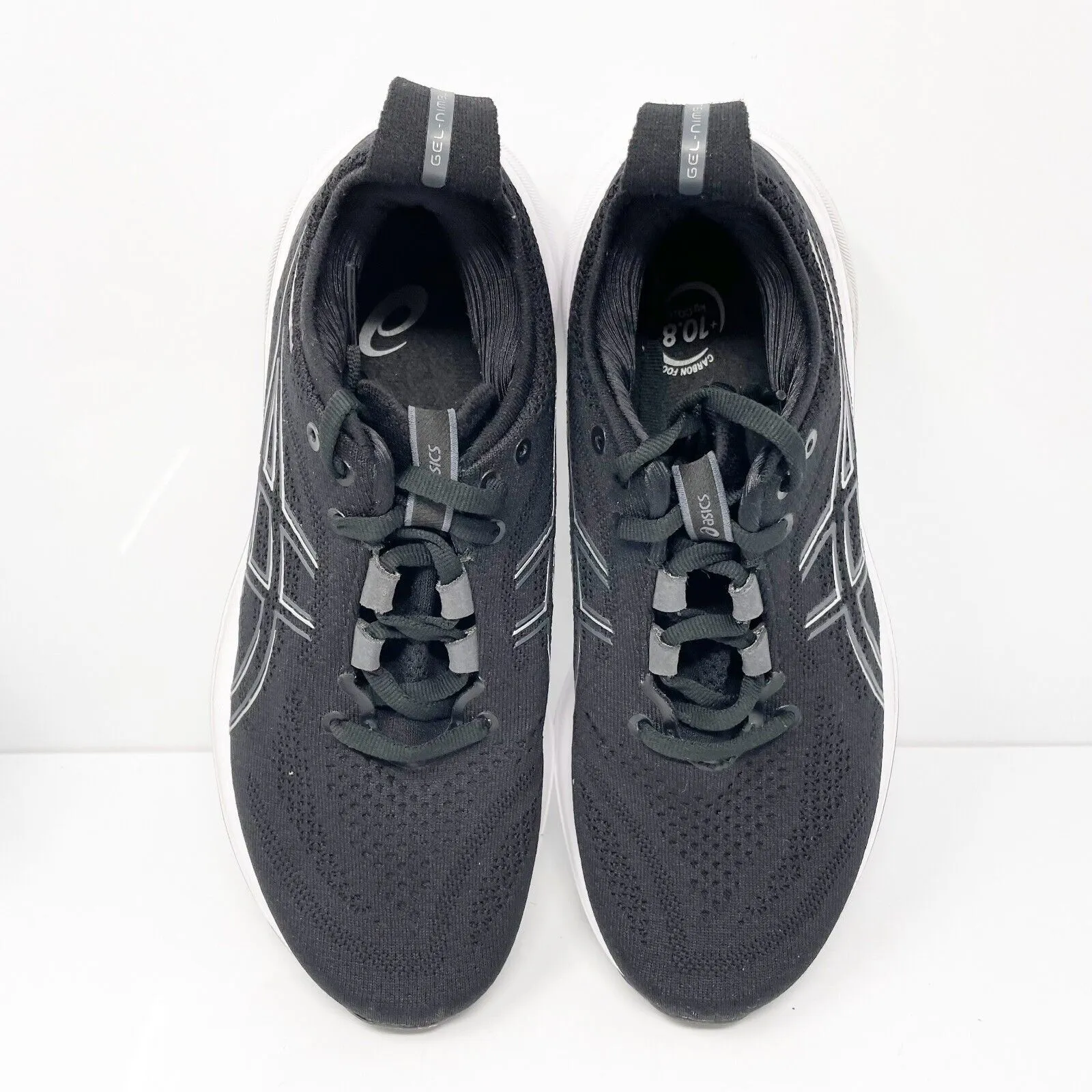 Asics Womens Gel Nimbus 26 1012B601 Black Running Shoes Sneakers Size 6.5