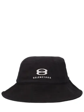 Balenciaga   Cotton drill bucket hat 