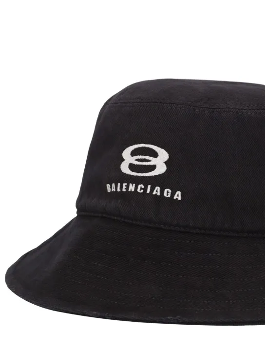 Balenciaga   Cotton drill bucket hat 