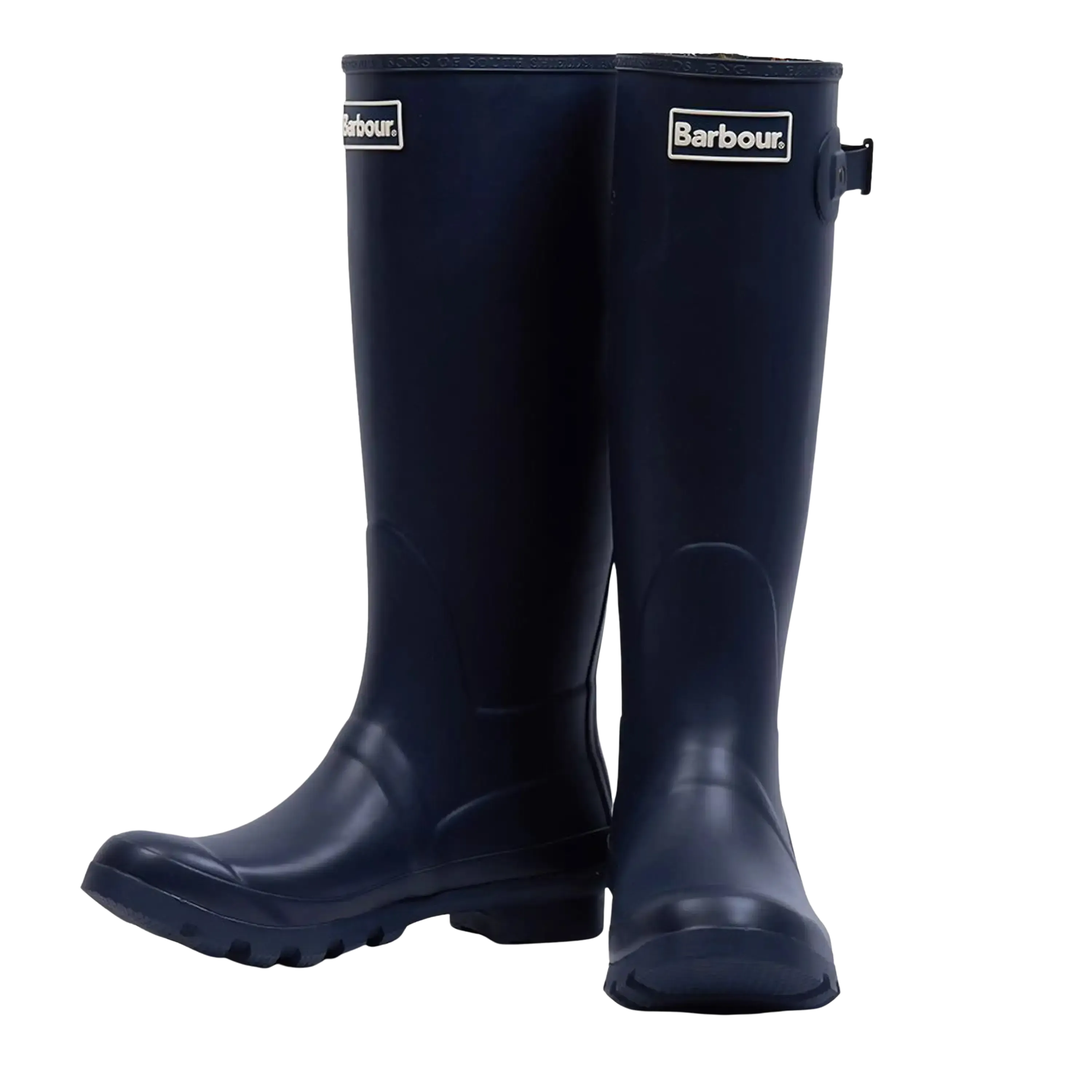 Barbour Bede Wellington Boots in Navy