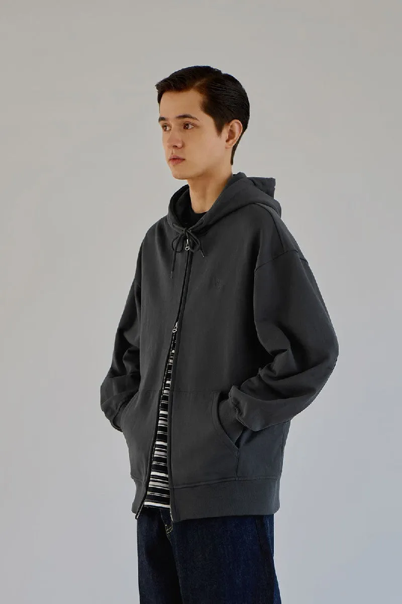 Basic Zip-Up Hoodie