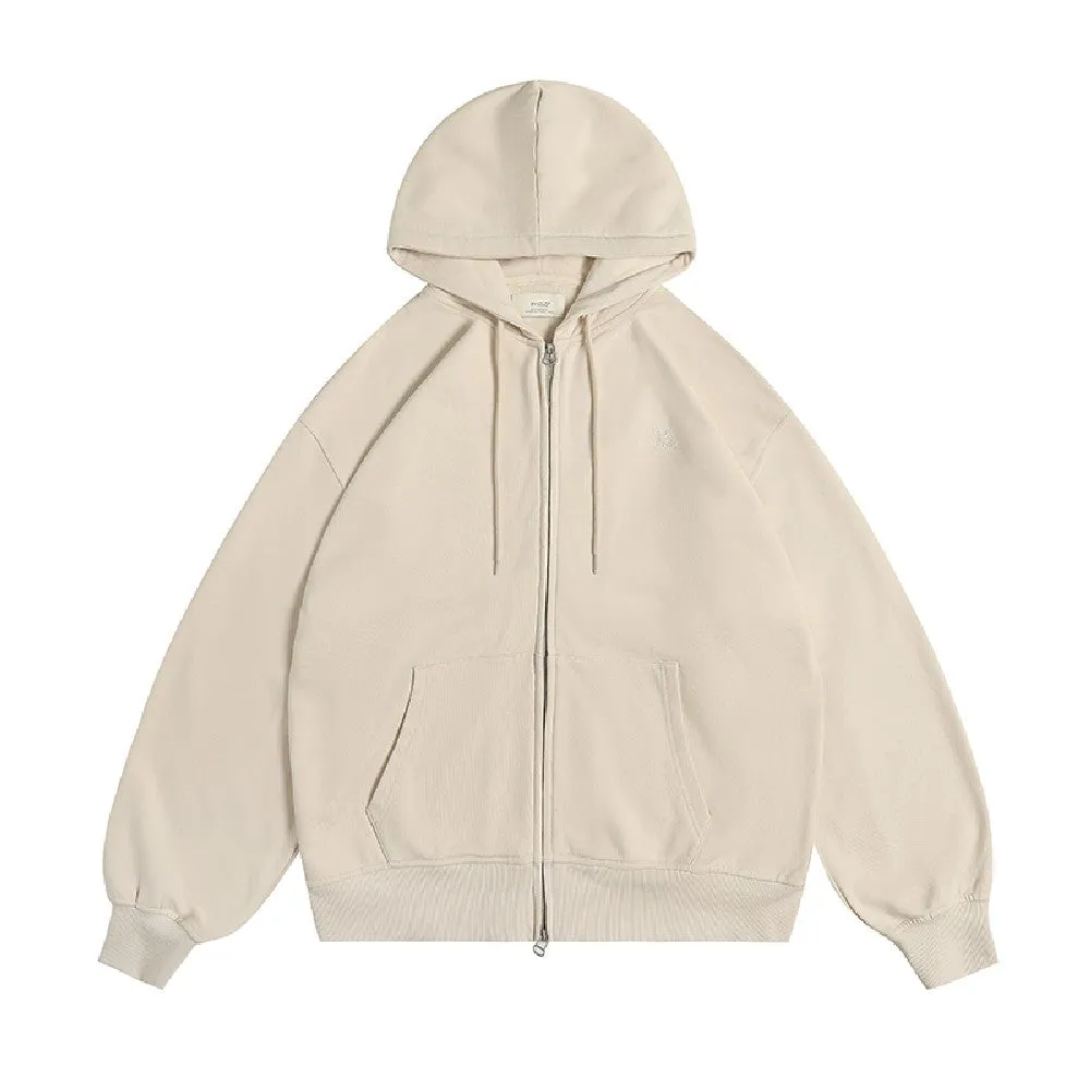 Basic Zip-Up Hoodie