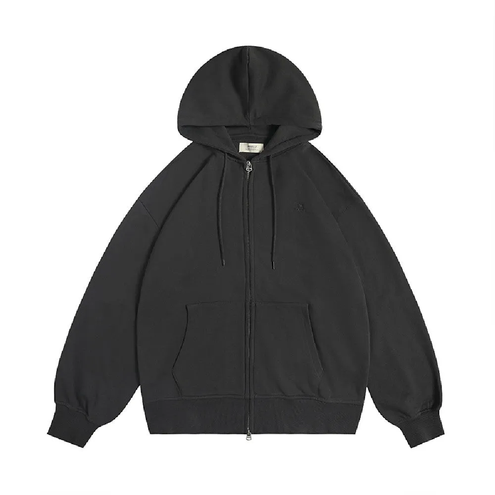 Basic Zip-Up Hoodie