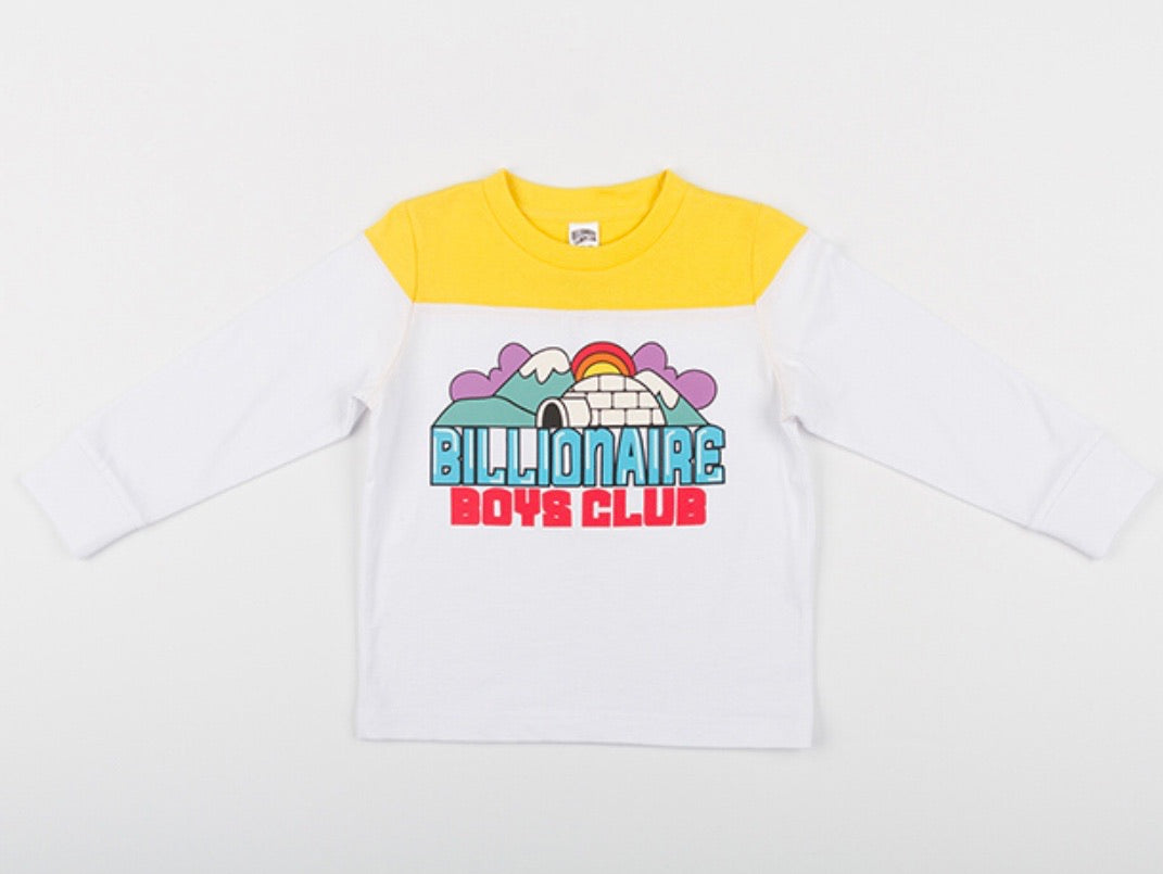 BBC Kids Iggy Long Sleeve Knit (White)