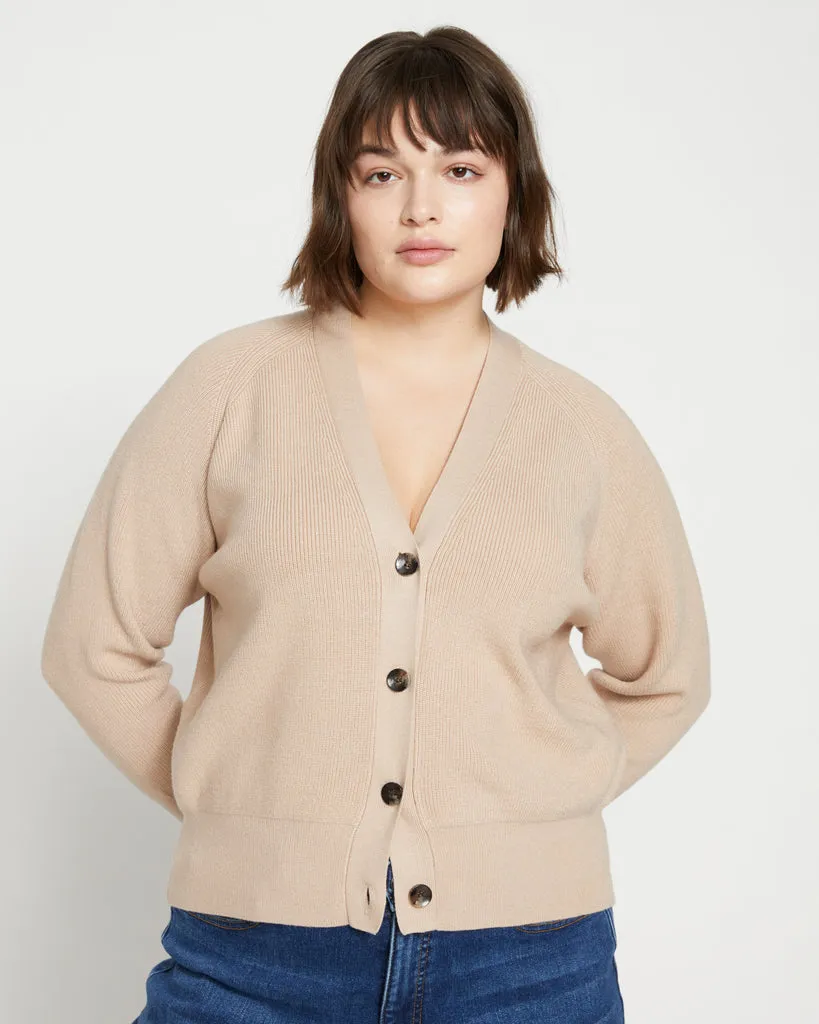 Better-Than-Wool Cardigan - Malt Ball