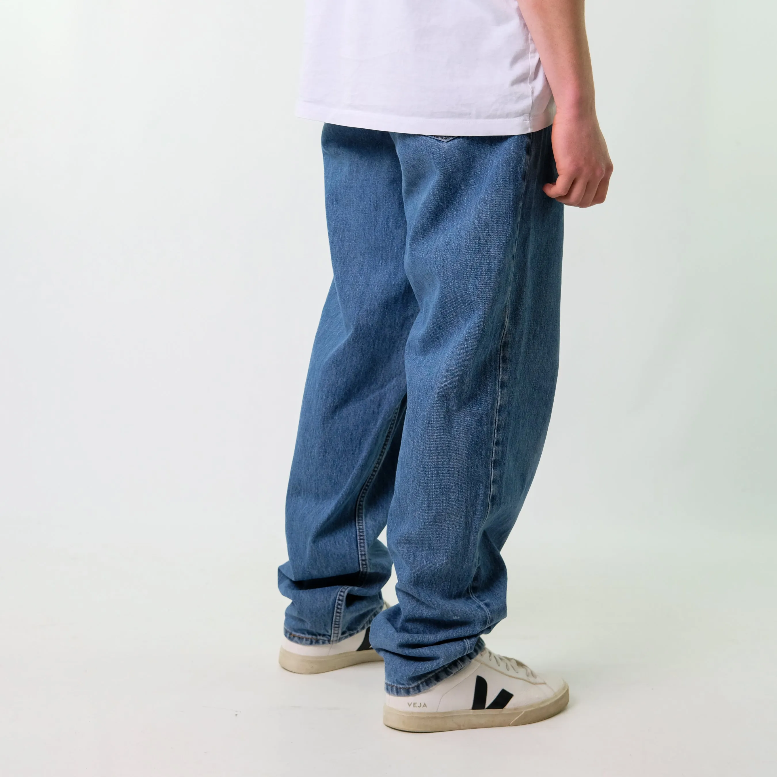 Blue 90s Levi's 560 Denim Hip Hop Jeans Baggy Pants (36x36)