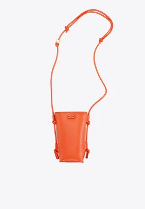 Bou Embossed Logo Crossbody Bag