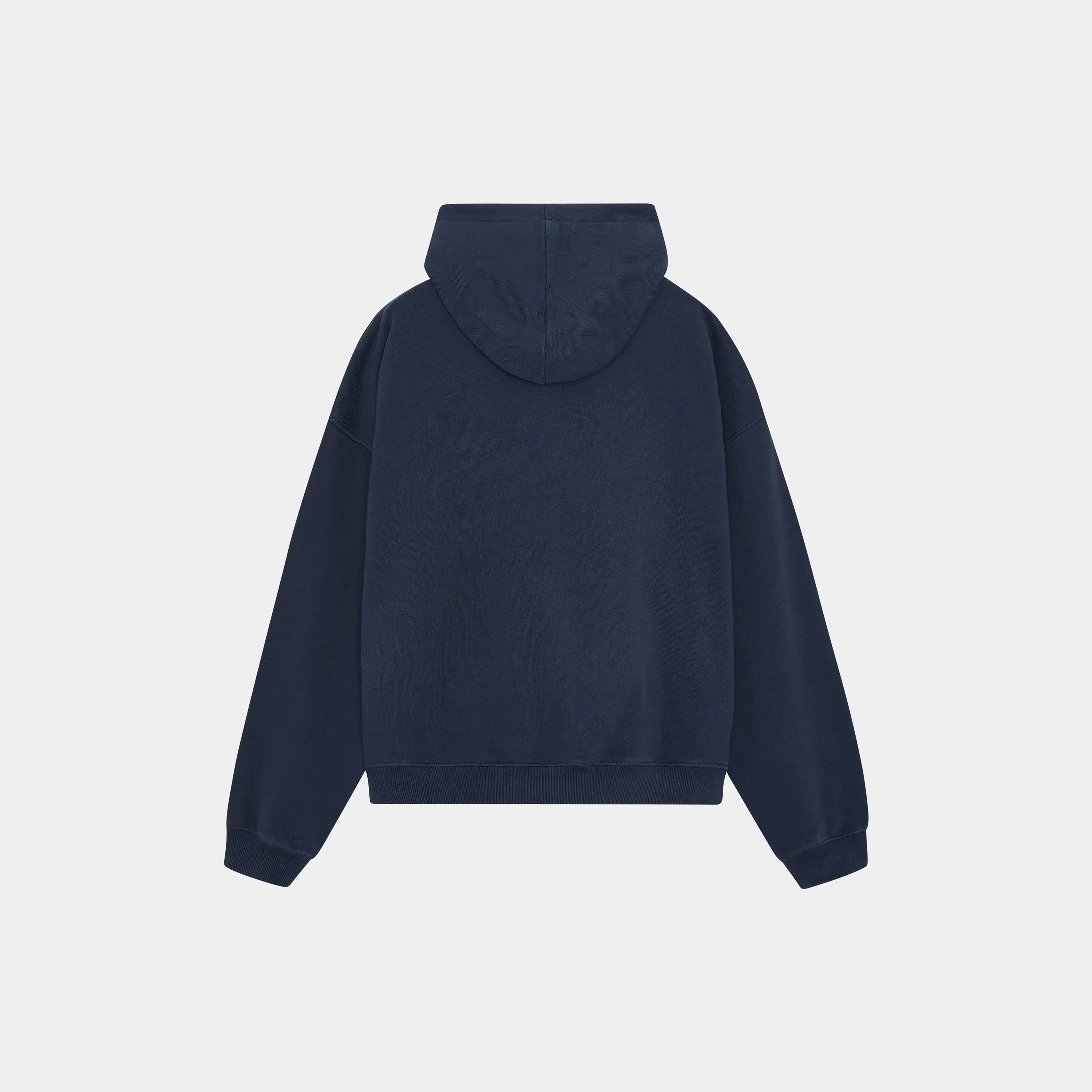 Box Navy Oversized Hoodie