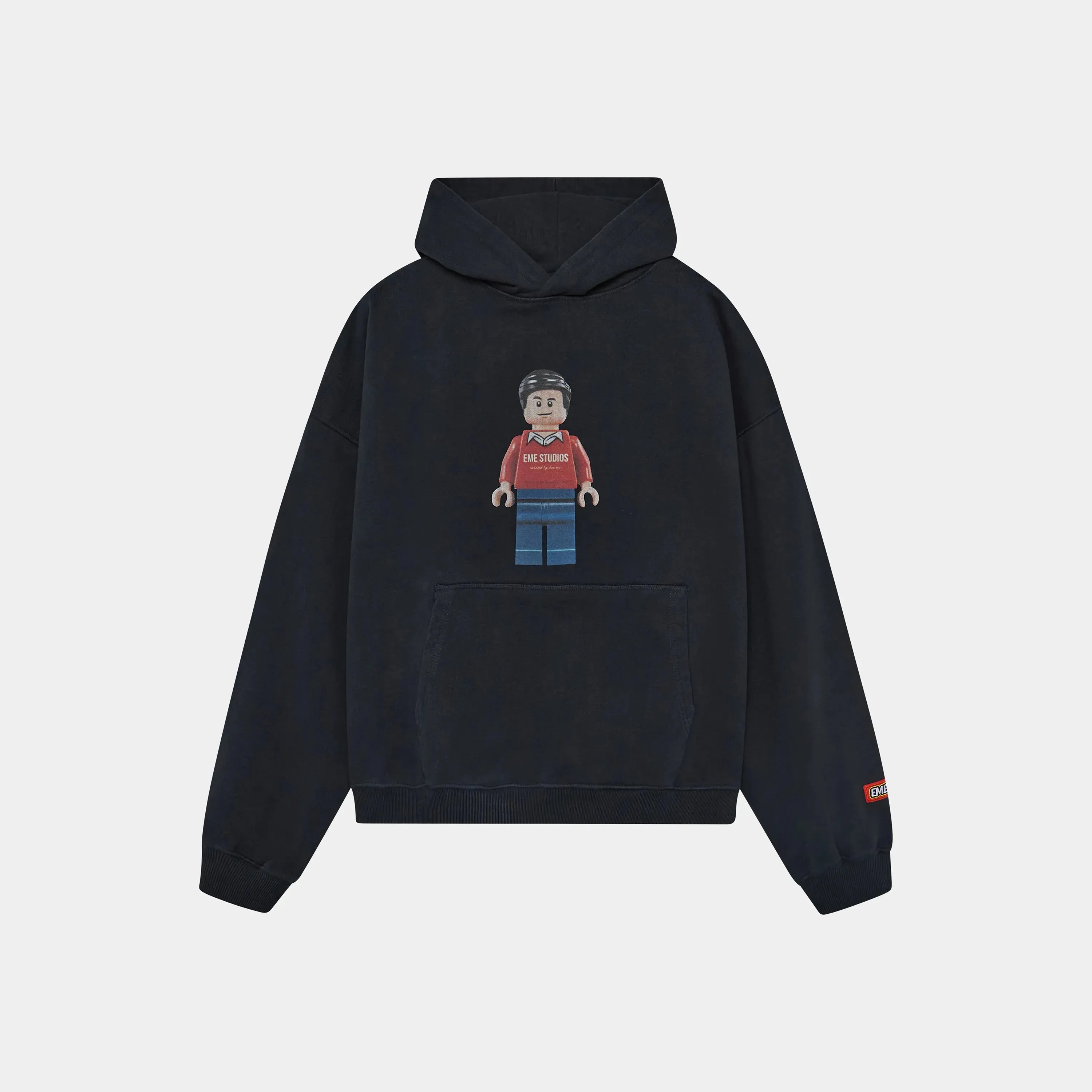 Brick Navy Hoodie