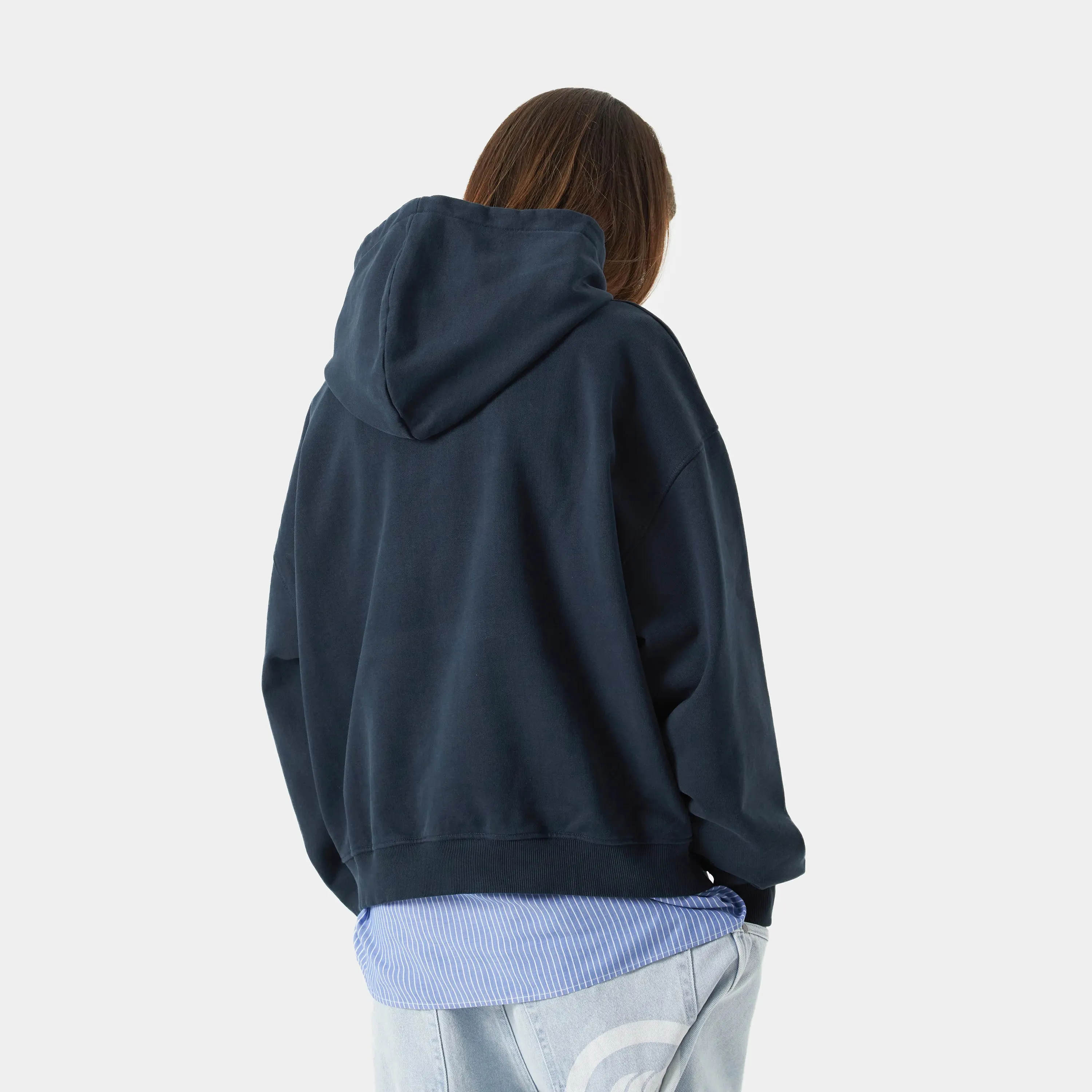 Brick Navy Hoodie