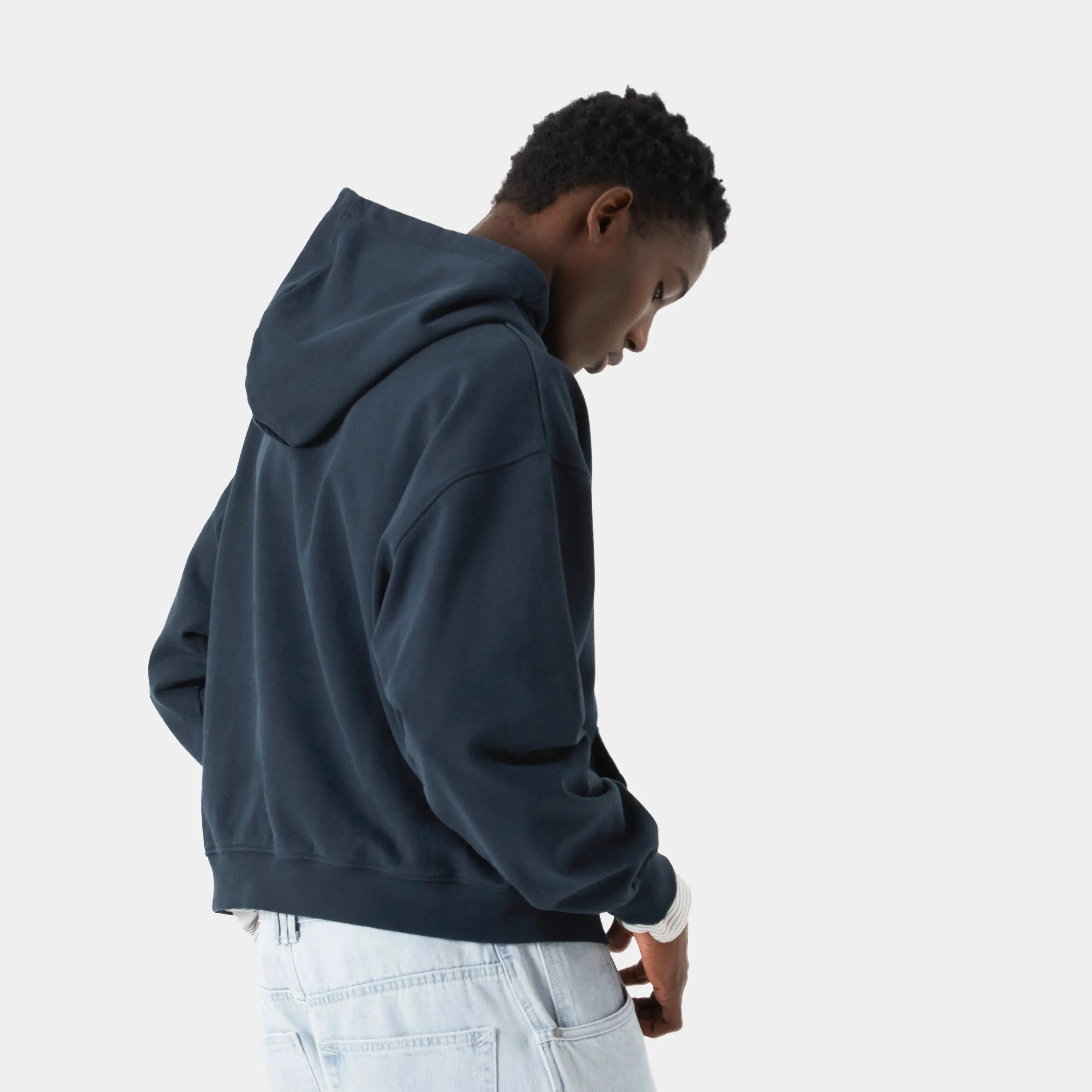 Brick Navy Hoodie