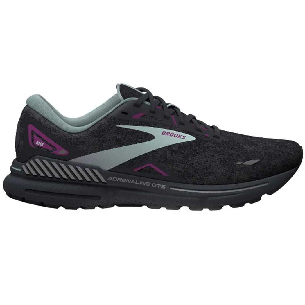 Brooks Adrenaline GTS 23 Black/ Light Blue/ Purple (Women's)