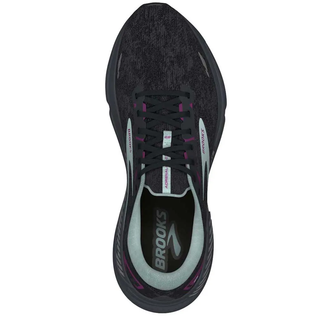 Brooks Adrenaline GTS 23 Black/ Light Blue/ Purple (Women's)