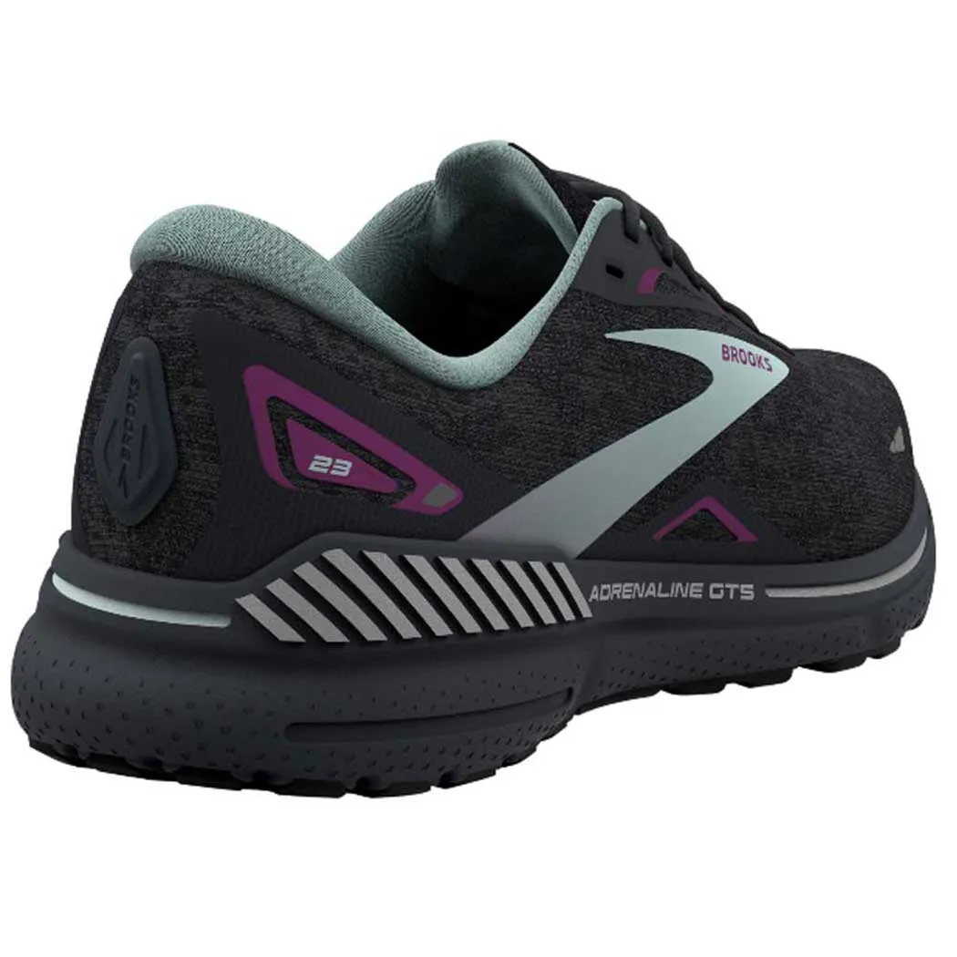 Brooks Adrenaline GTS 23 Black/ Light Blue/ Purple (Women's)