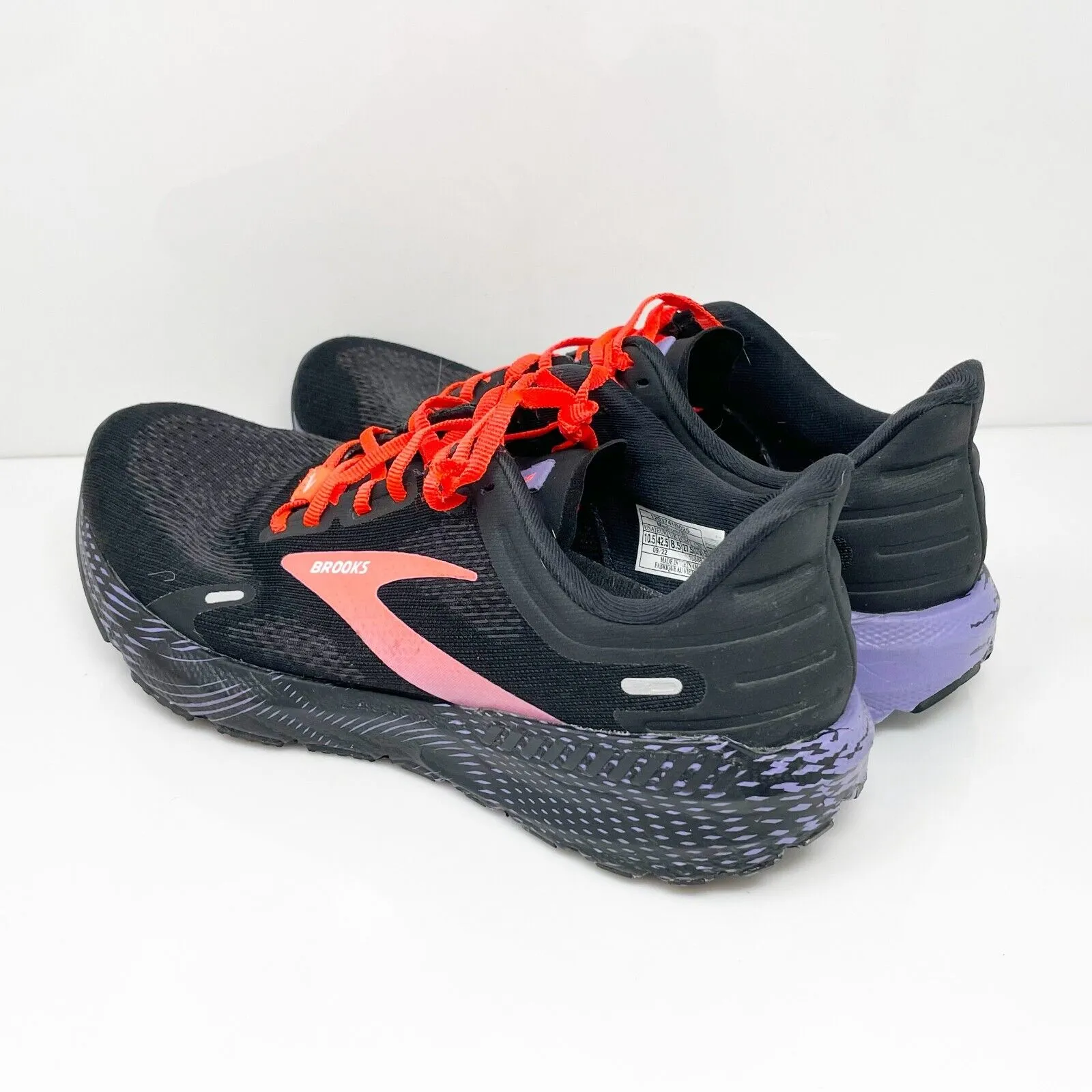 Brooks Womens Launch GTS 9 1203741B026 Black Running Shoes Sneakers Size 10.5 B