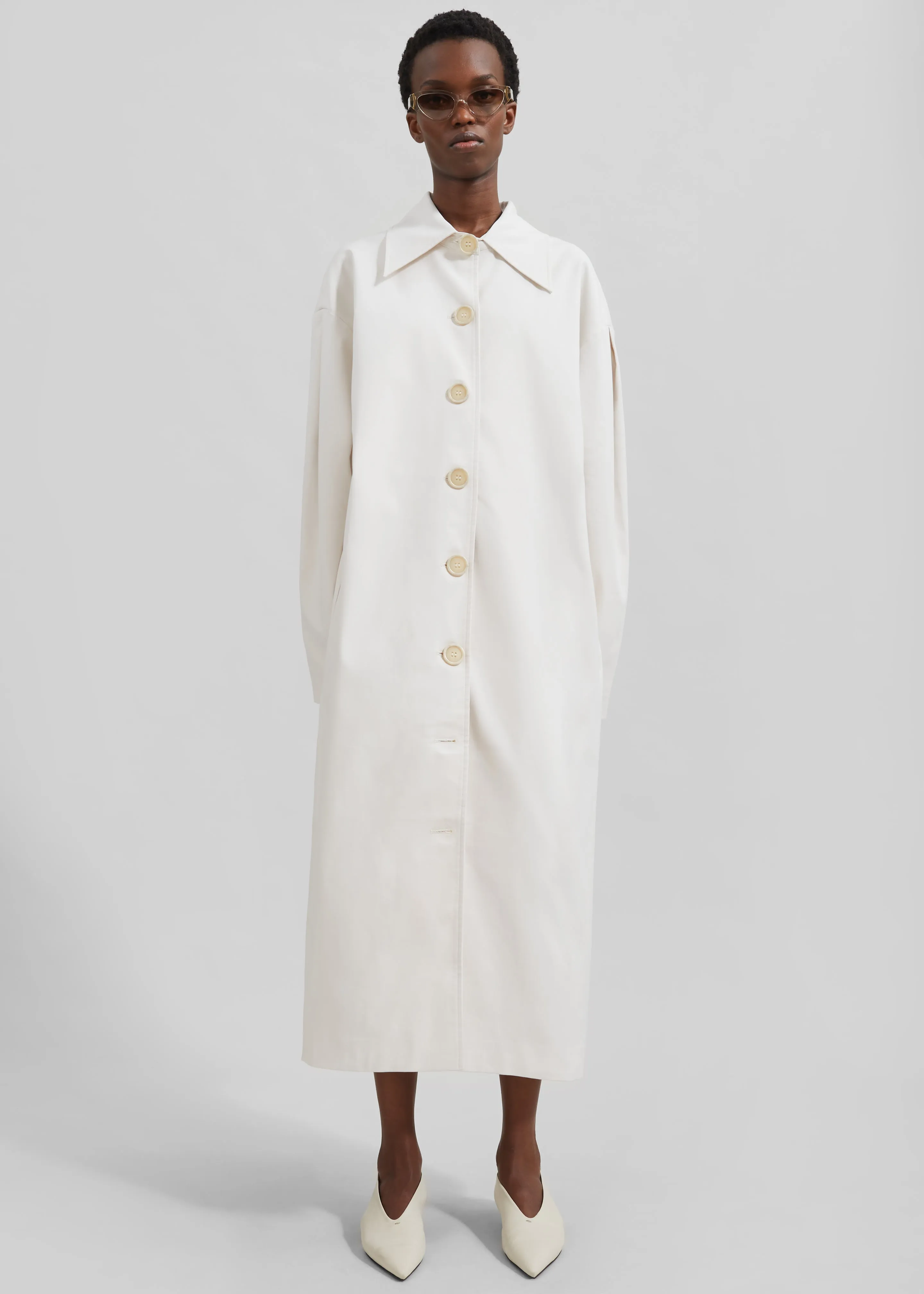 Callyn Trench Coat - Light Beige