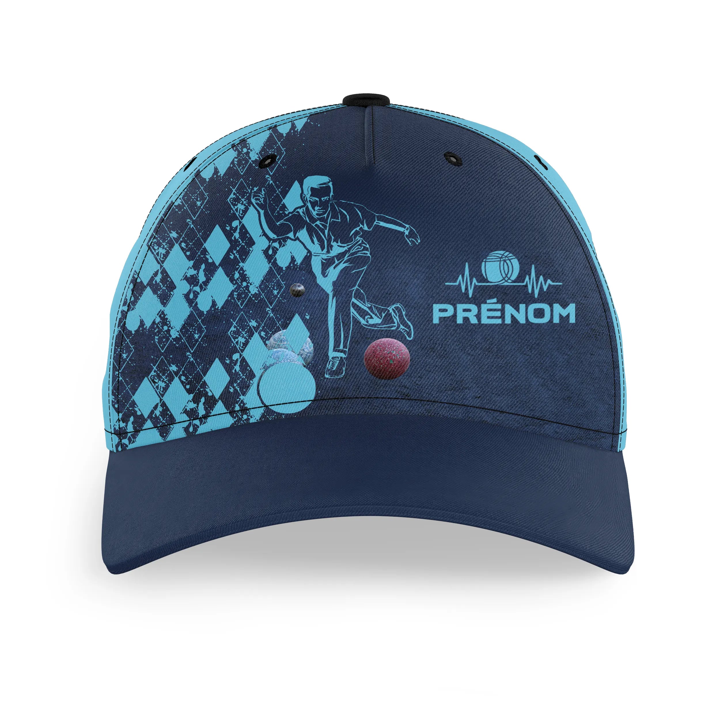 Casquette Performance Personnalisée Boule Bretonne, Cadeau Original - CT28122341