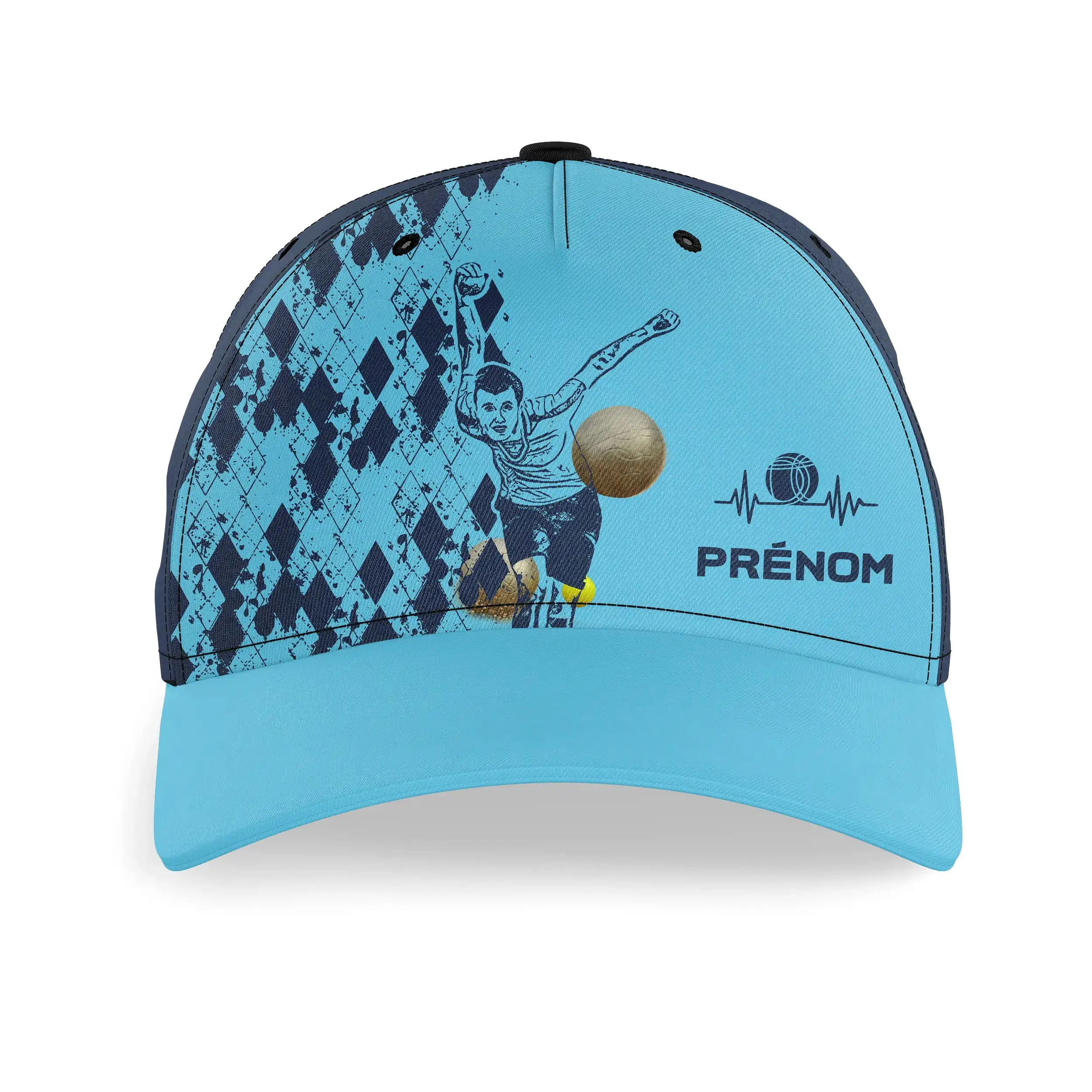 Casquette Performance Personnalisée Boule Lyonnaise, Cadeau Original Bouliste- CT28122342