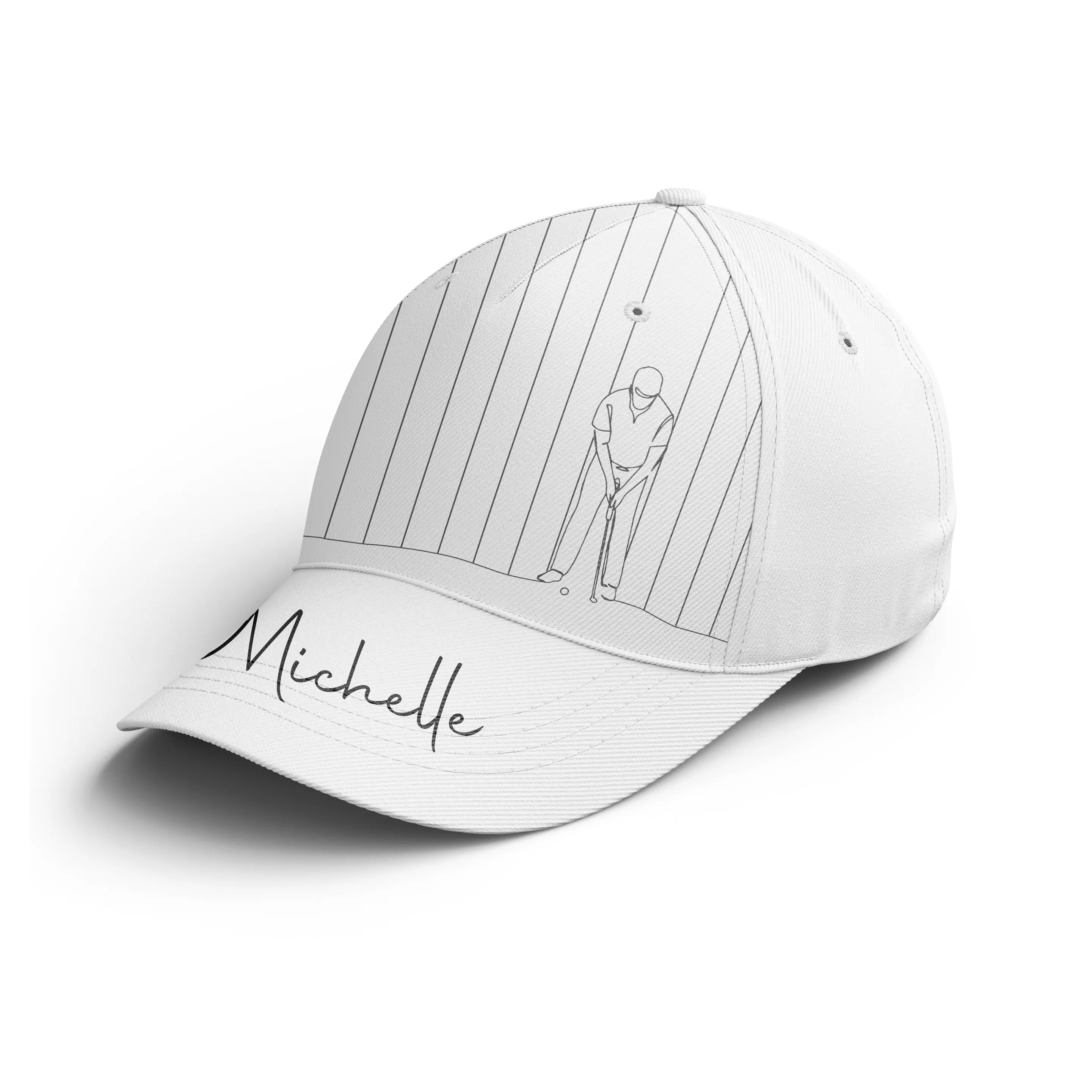 Casquette Performance Personnalisée De Golf, Cadeau Idéal Pour Fans De Golf - CT01092210