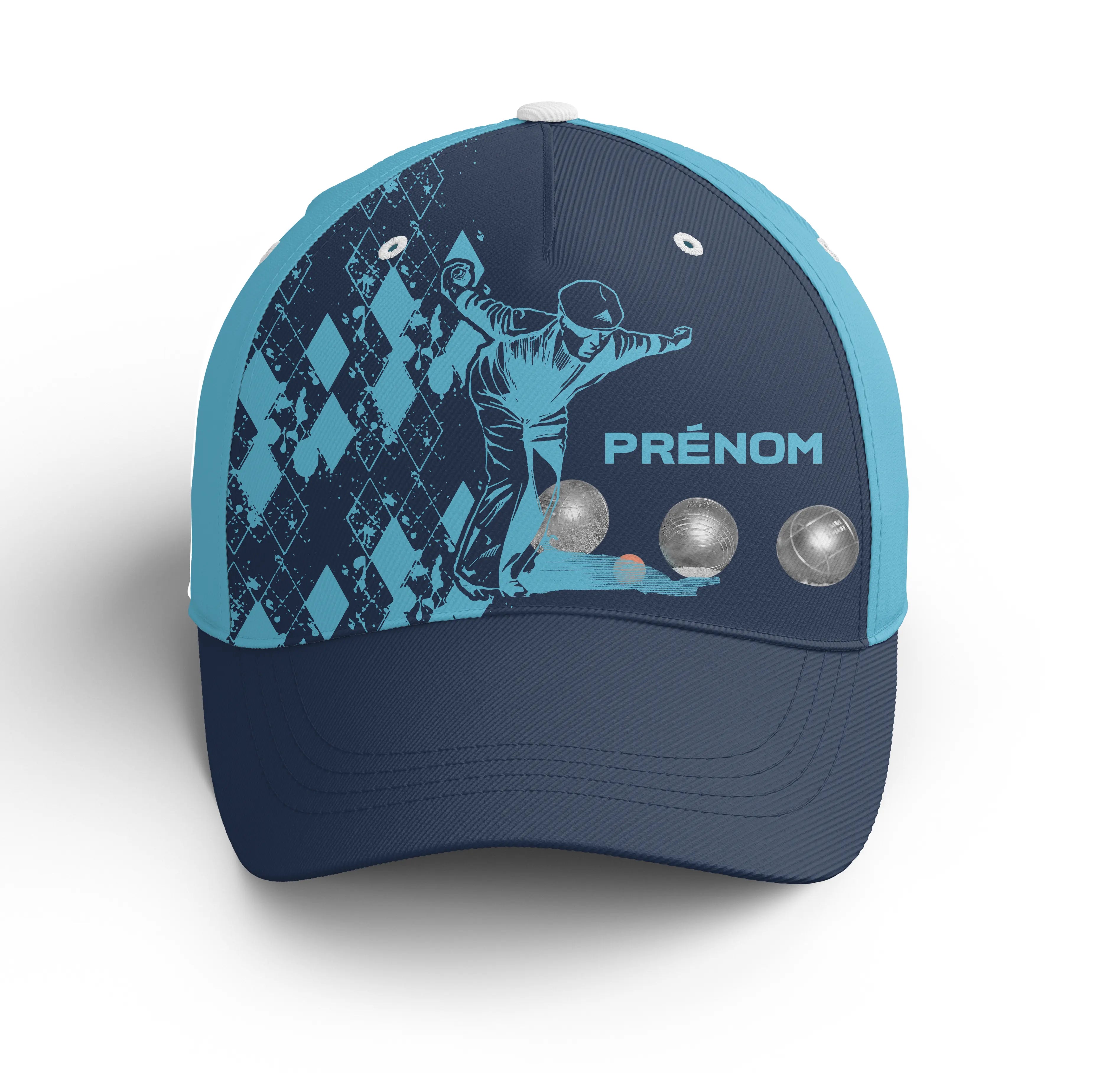 Casquette Performance Personnalisée Pétanque, Cadeau Original Bouliste - CT10122214