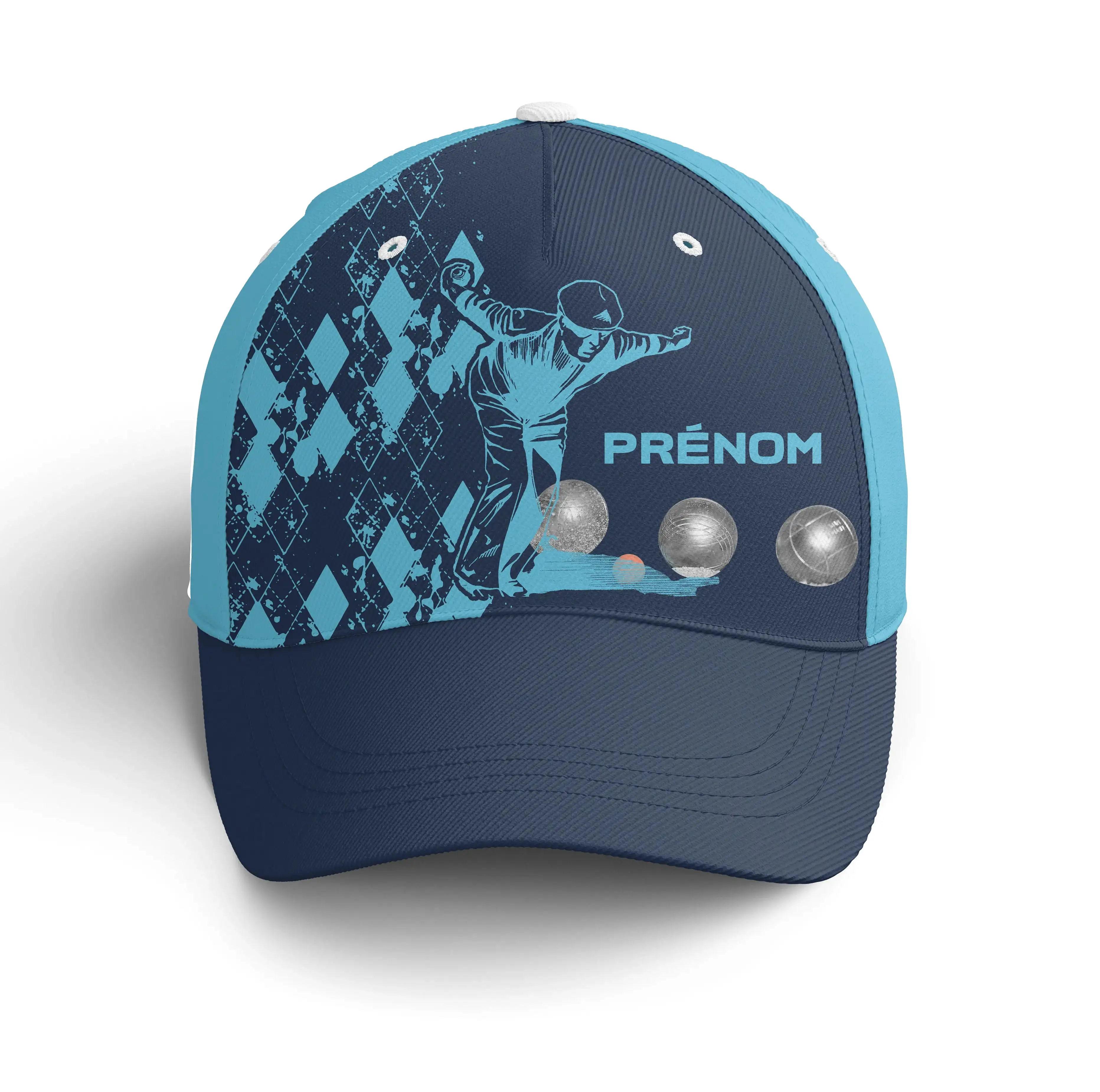 Casquette Performance Personnalisée Pétanque, Cadeau Original Bouliste - CT10122214