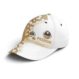 Casquette Performance Personnalisée Pétanque, Cadeau Original Fan De Pétanque, Motif Boule De Pétanque - CT10122217