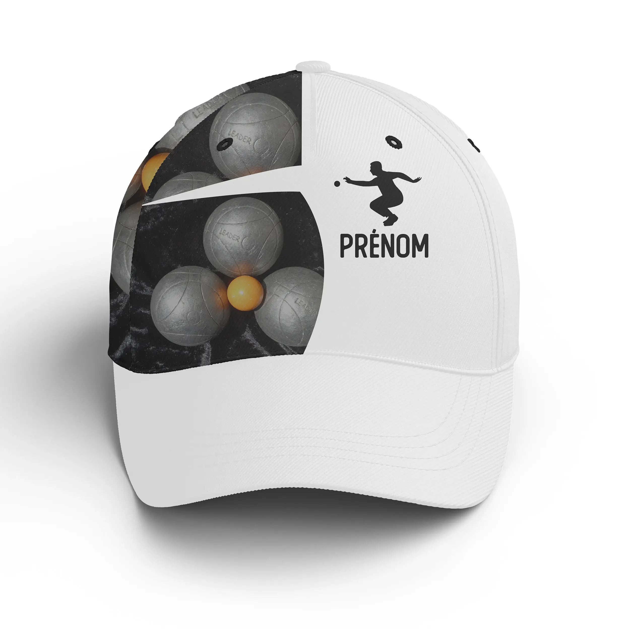 Casquette Performance Personnalisée Pétanque, Cadeau Original Fan De Pétanque, Motif Bouliste - CT10122216