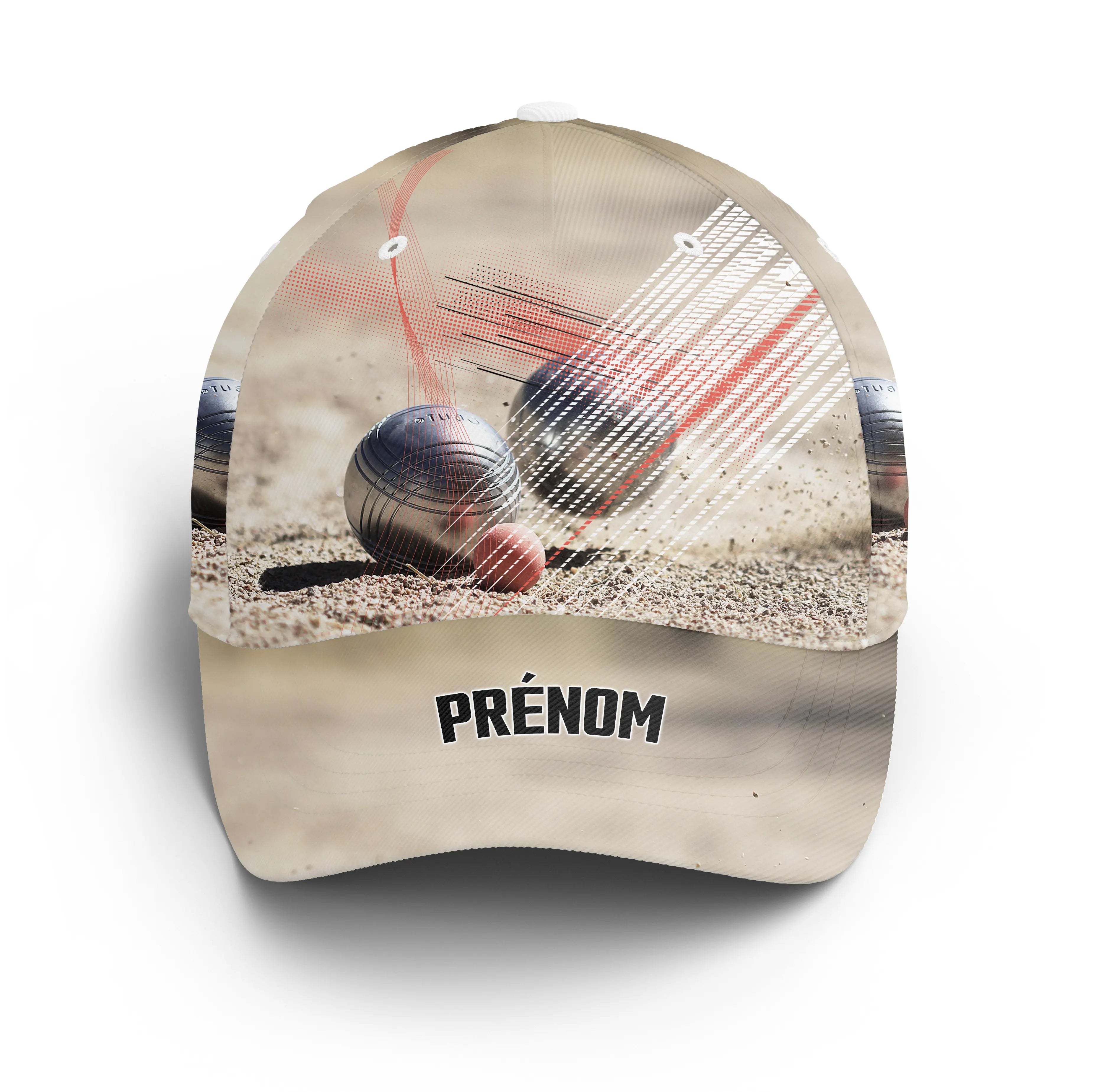 Casquette Performance Pétanque, Cadeau Personnalisé Bouliste, Boule De Pétanque - CT14122222