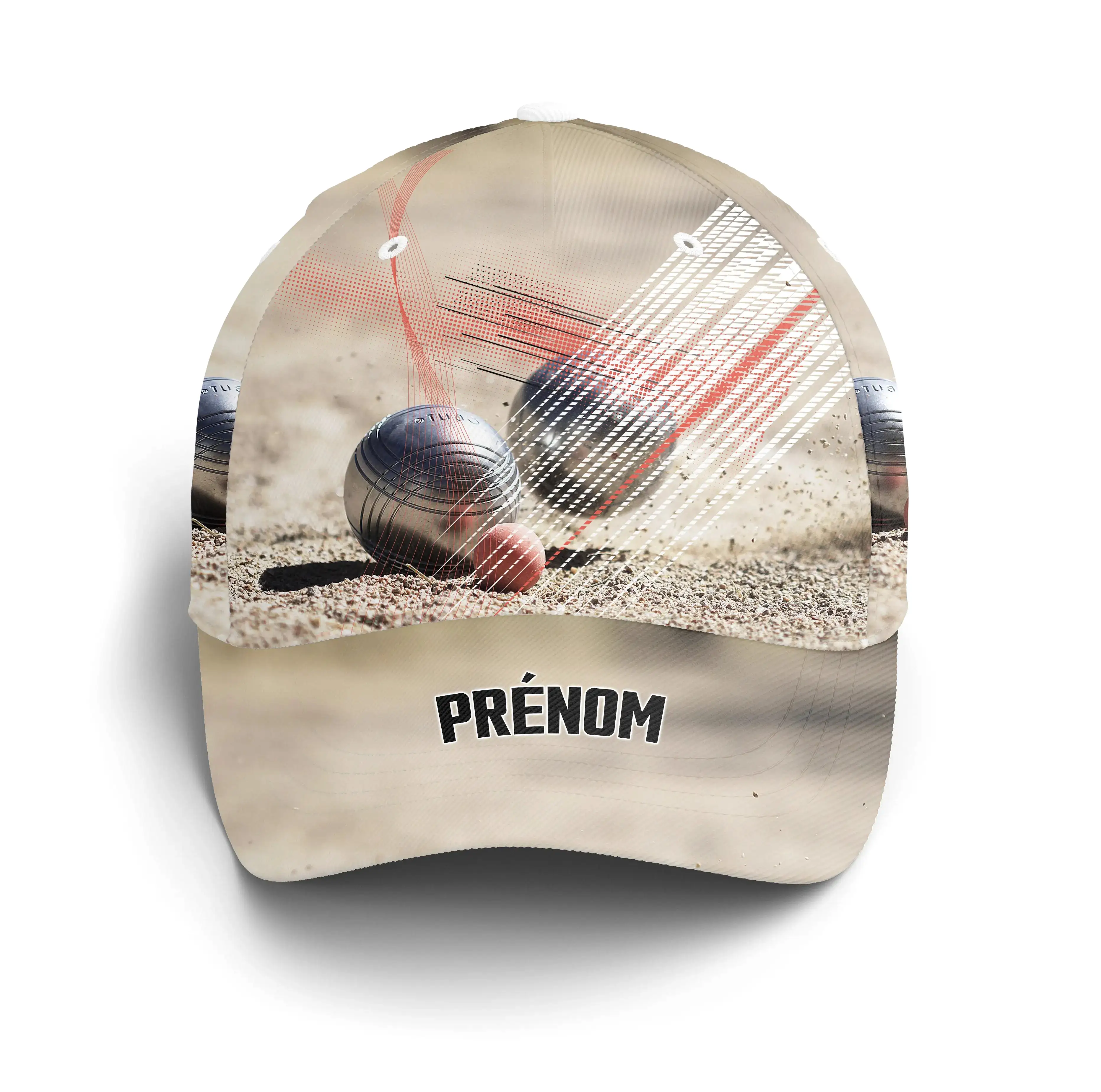 Casquette Performance Pétanque, Cadeau Personnalisé Bouliste, Boule De Pétanque - CT14122222