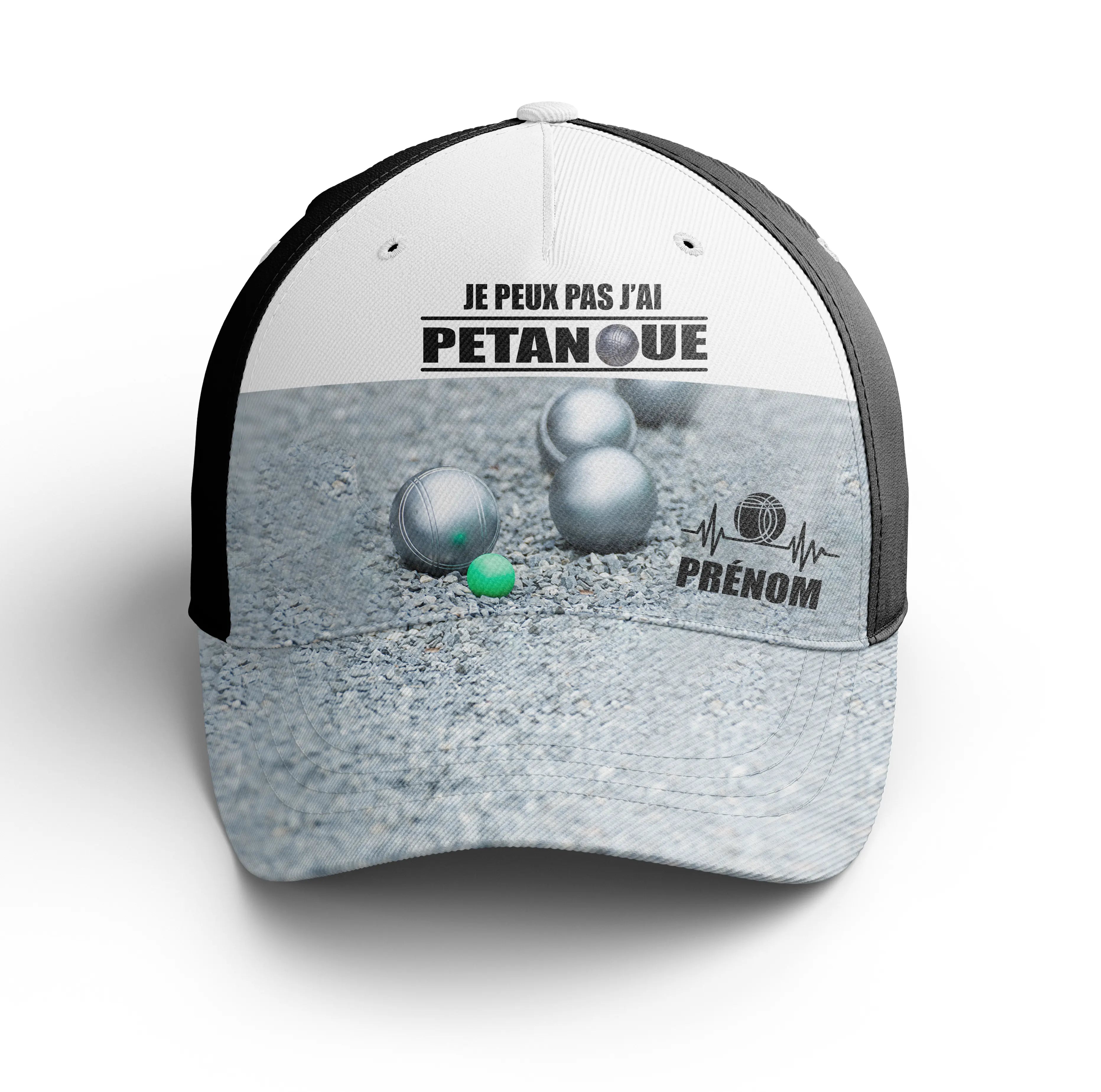 Casquette Performance Pétanque, Cadeau Personnalisé Bouliste, Boule De Pétanque, Je Peux Pas J'ai Pétanque - CT14072321