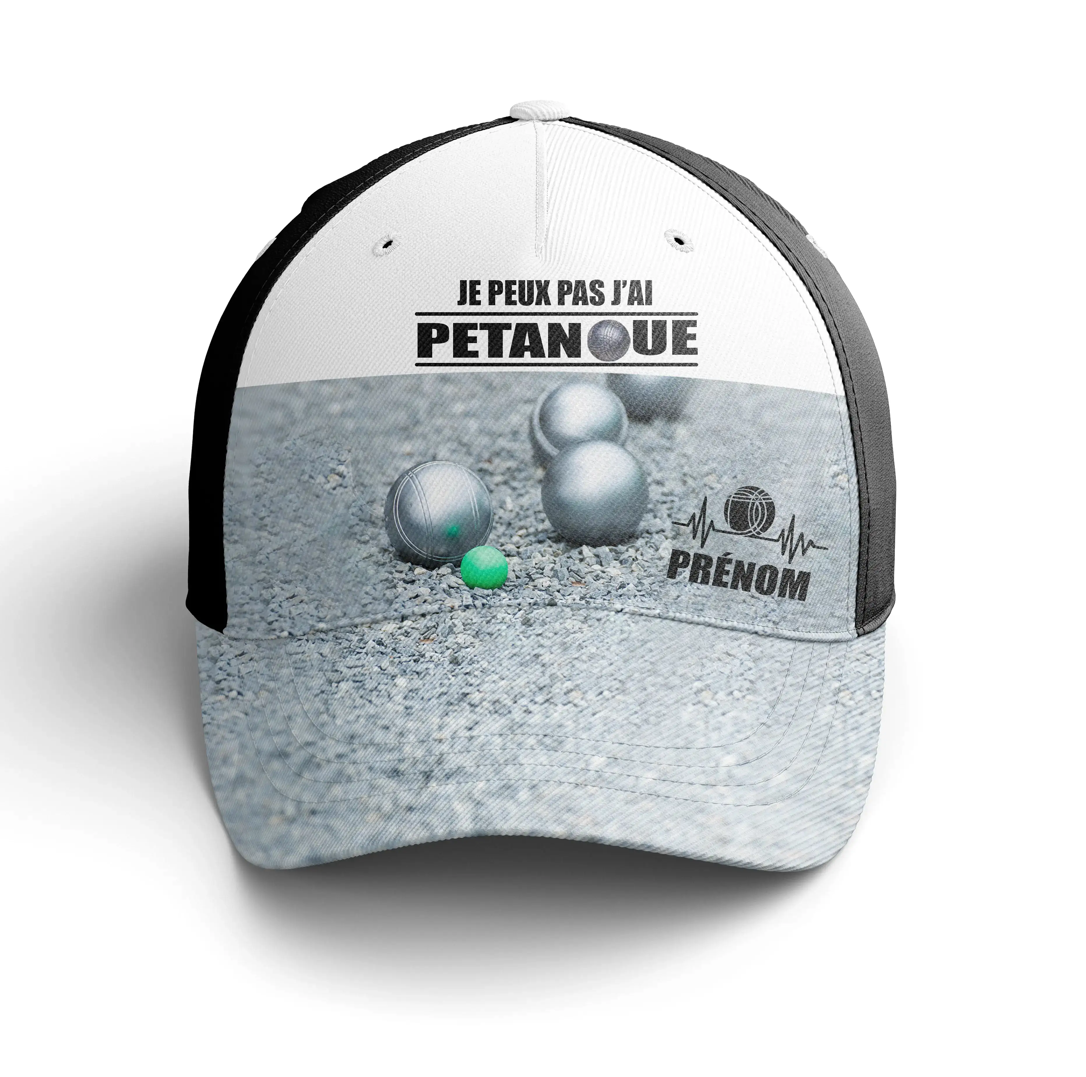 Casquette Performance Pétanque, Cadeau Personnalisé Bouliste, Boule De Pétanque, Je Peux Pas J'ai Pétanque - CT14072321