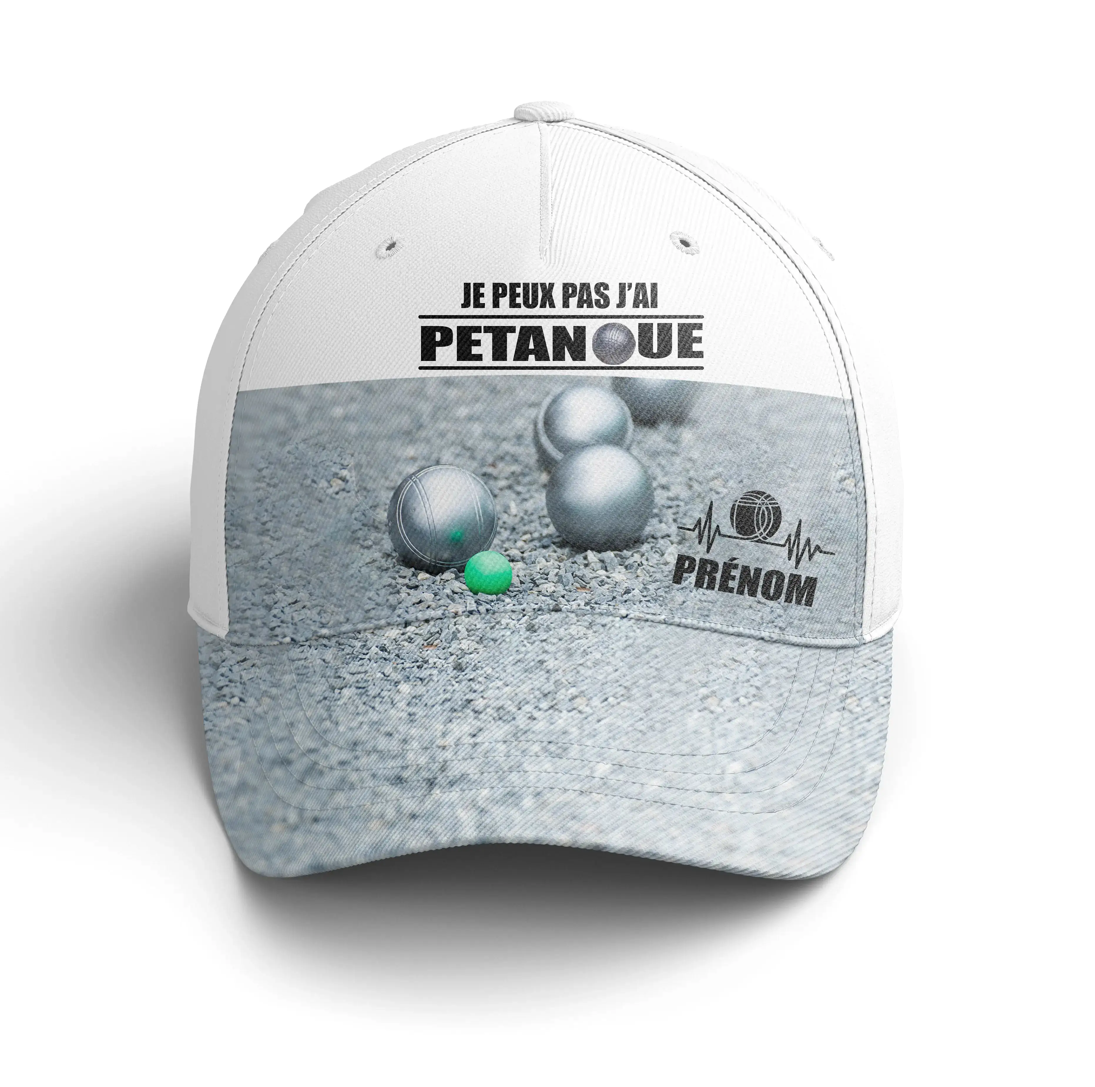 Casquette Performance Pétanque, Cadeau Personnalisé Bouliste, Boule De Pétanque, Je Peux Pas J'ai Pétanque - CT14072321