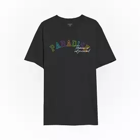 COLLEGE TEE BLK