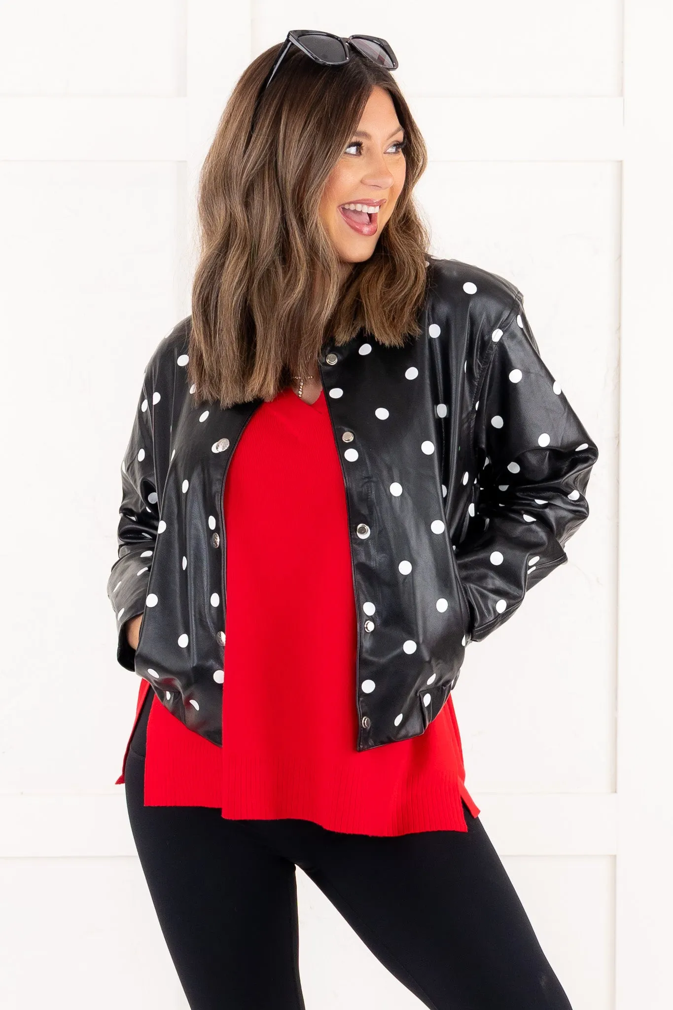 Dotted Line Jacket - FINAL SALE