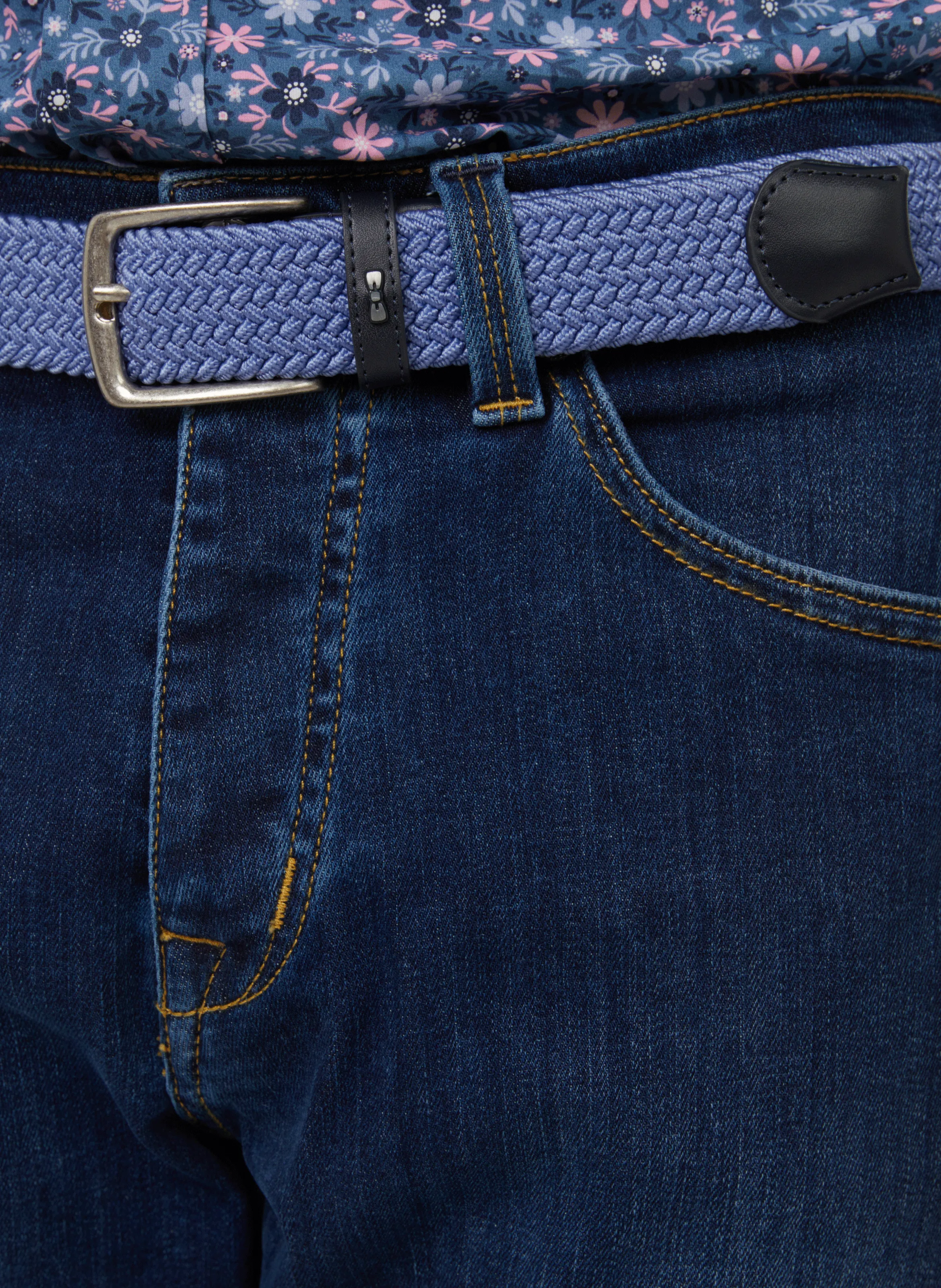 Eden park  Jeans with embroidery details - Blue