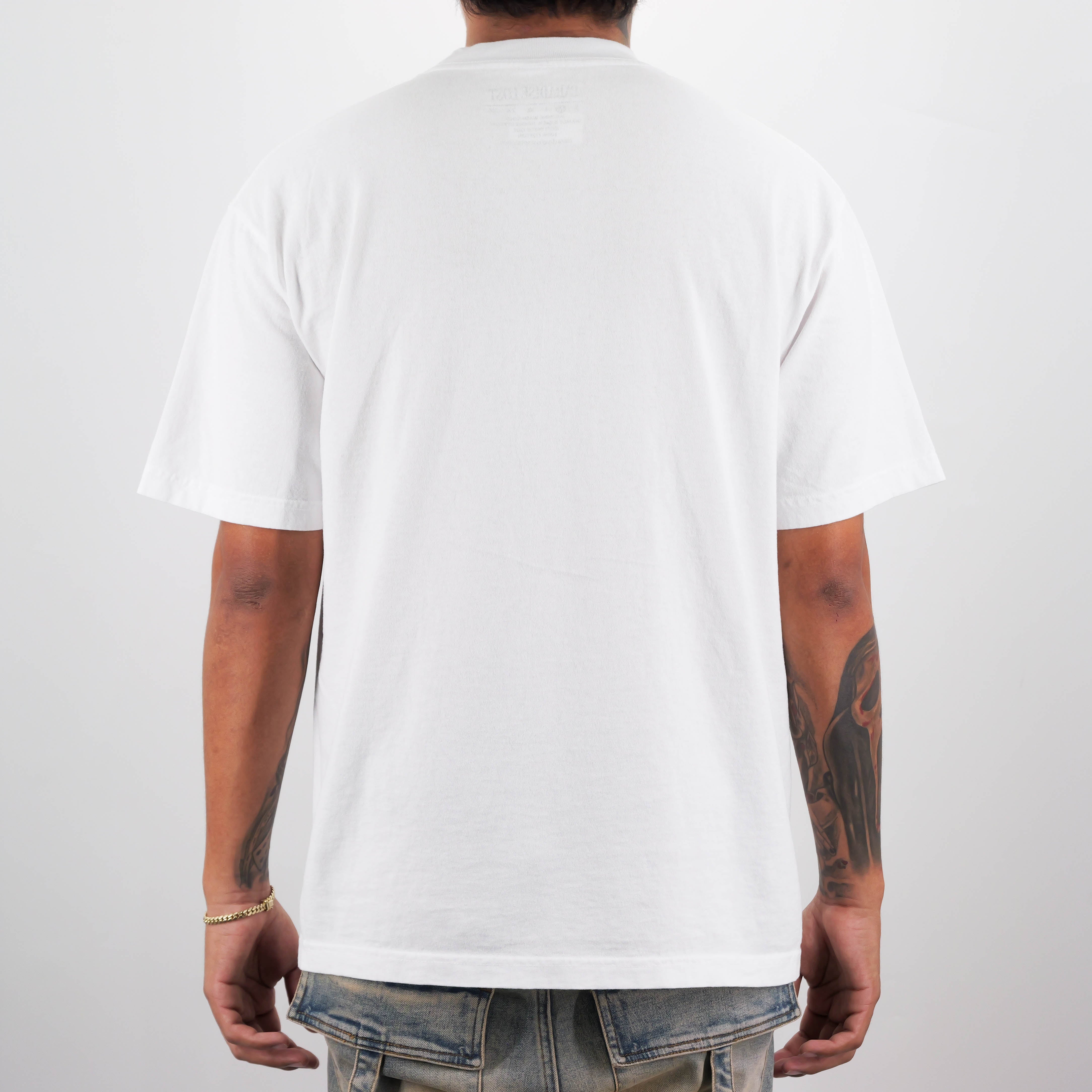 FIRST OR LAST PREM TEE WHITE