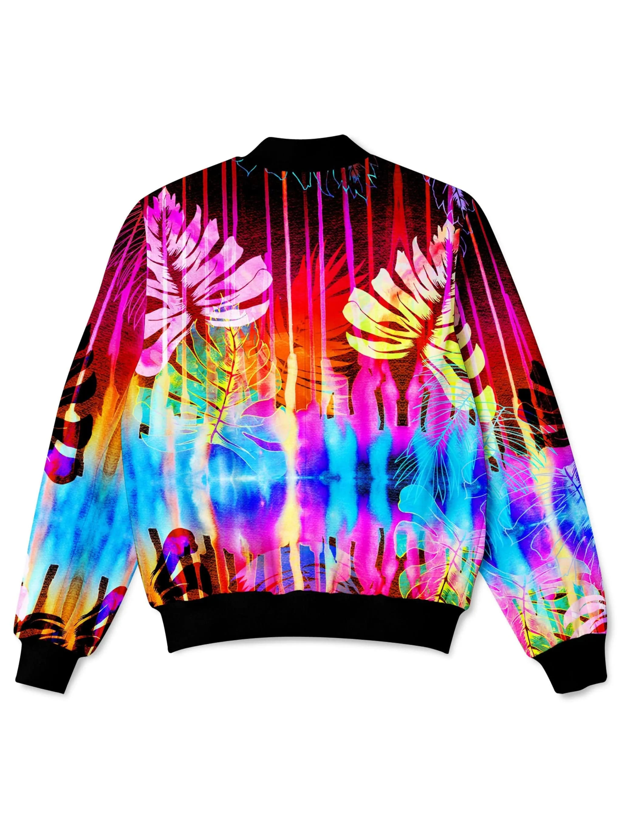 Fluorescent Jungle Bomber Jacket