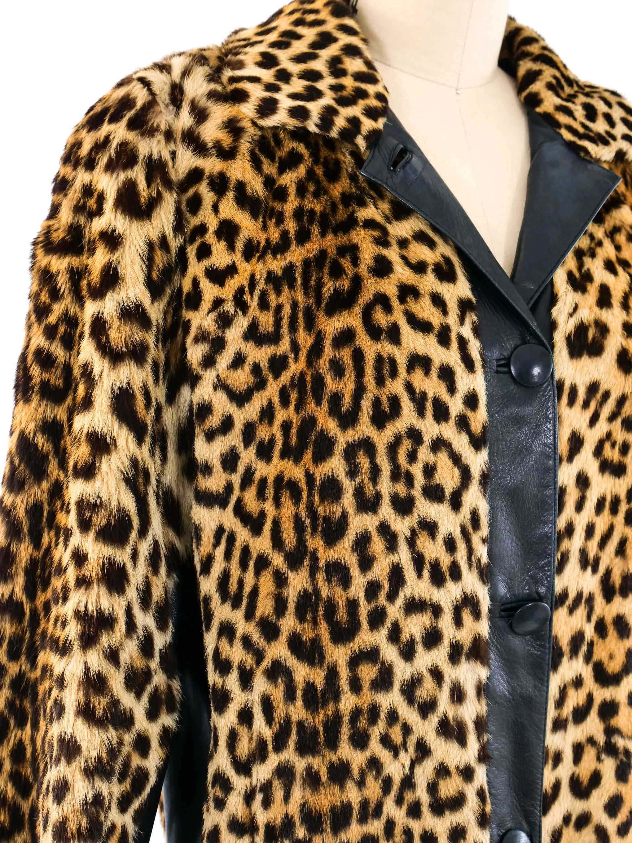 Gianfranco Ferre Spotted Fur Jacket